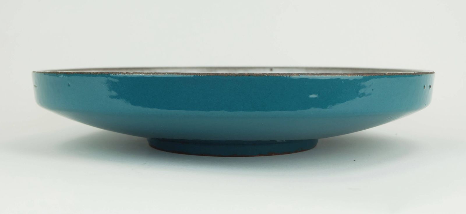 Large Carstens Bowl Decor Ankara Grey And Brown Glaze No. 1075 31 1960s photo furniture