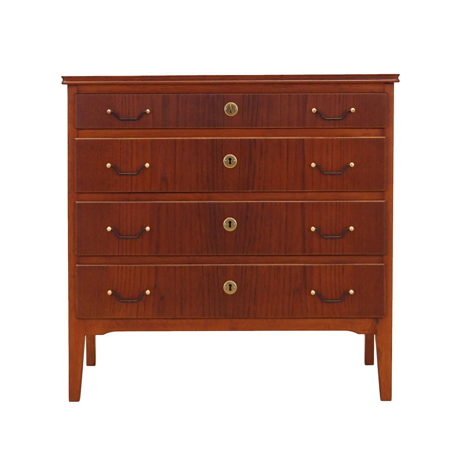 Teakhouten Ladekast, Deens Design, Jaren 1970, Productie: Denemarken