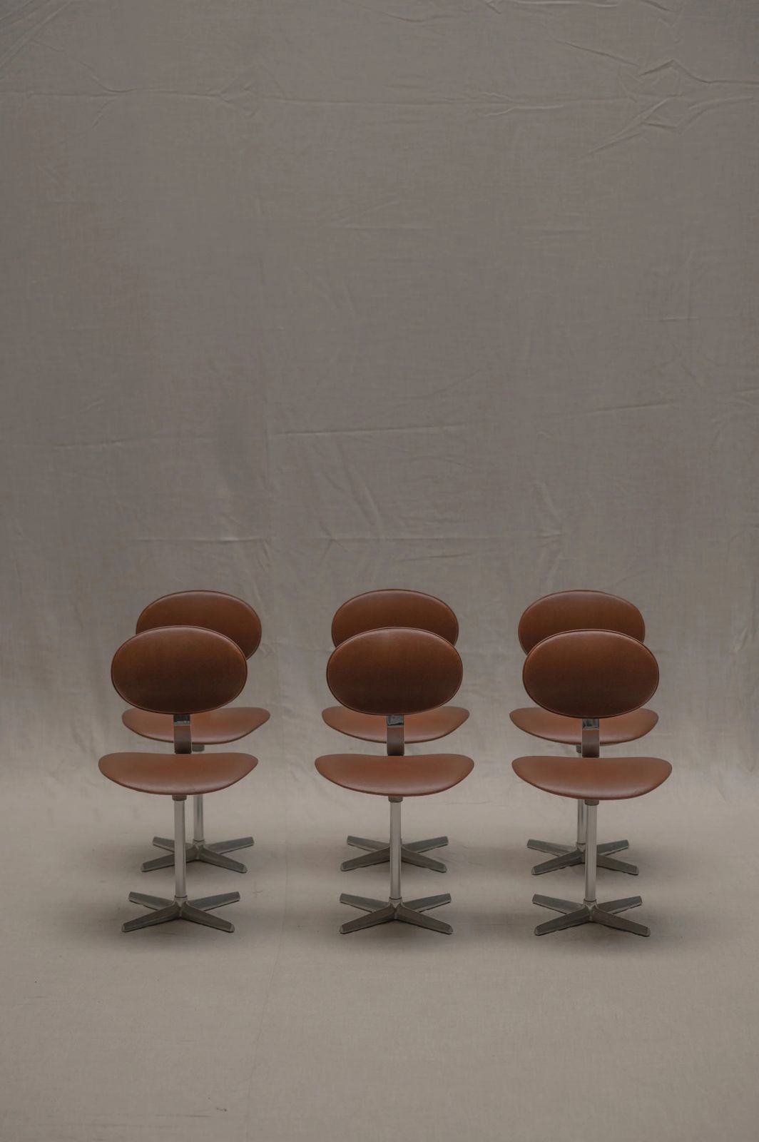 Dining Chair Set By Beaufort   Belgium 1969 photo Furniture