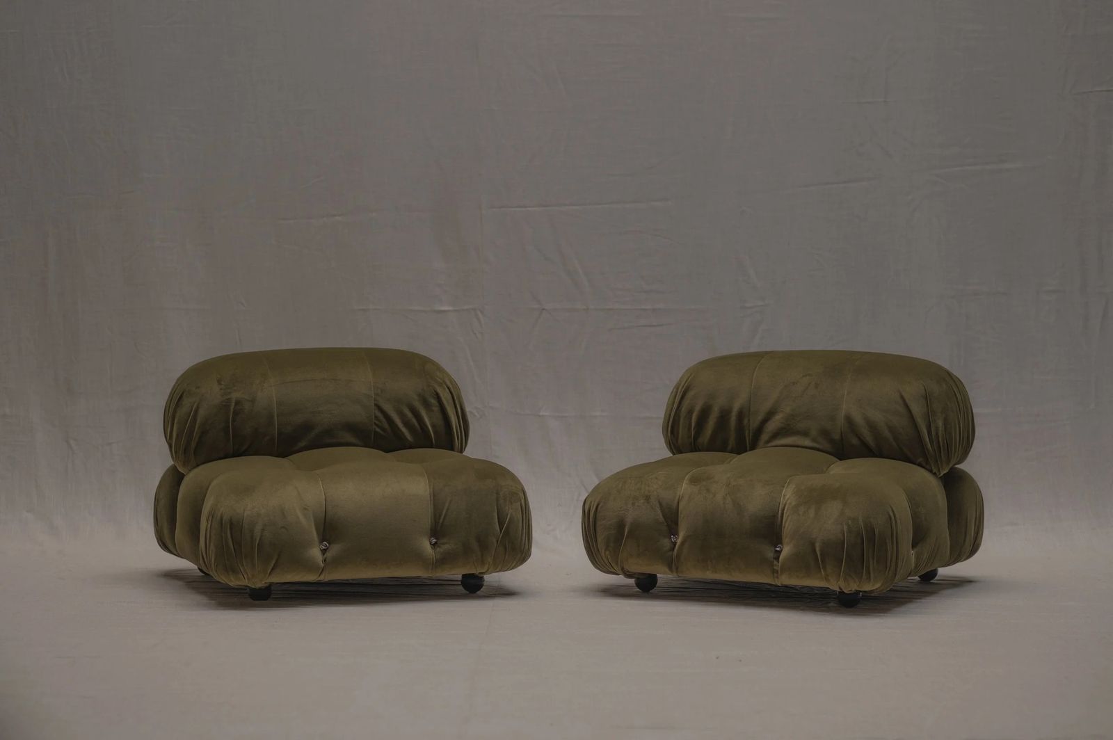 photo vintage Mario Bellini ‘Camaleonda’ Easy Chair Set For B&B Italia   1970s