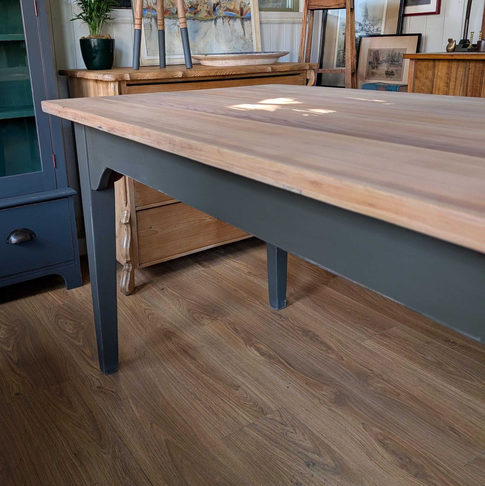 French Farmhouse Dining Table [Ref:7385] photo for sale