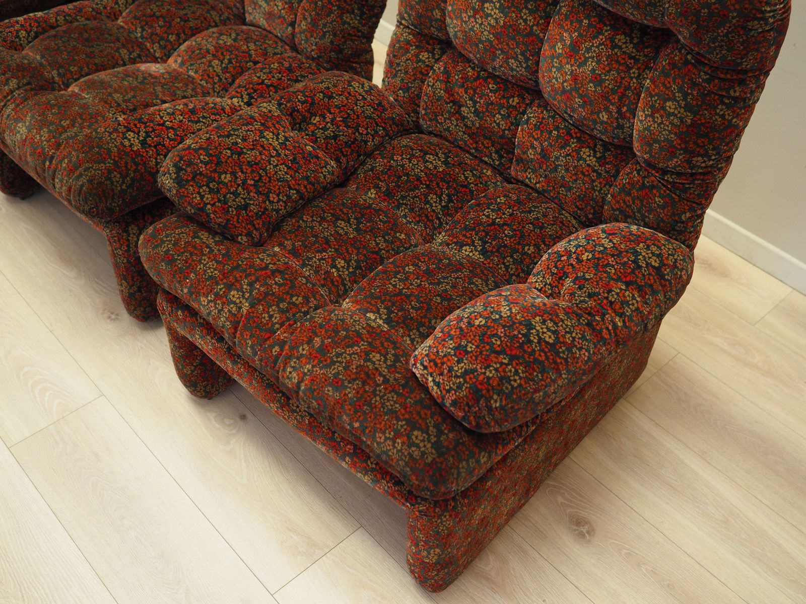 Modular Sofa, Italian Design, 1960s, Production: Italy photo vinterior