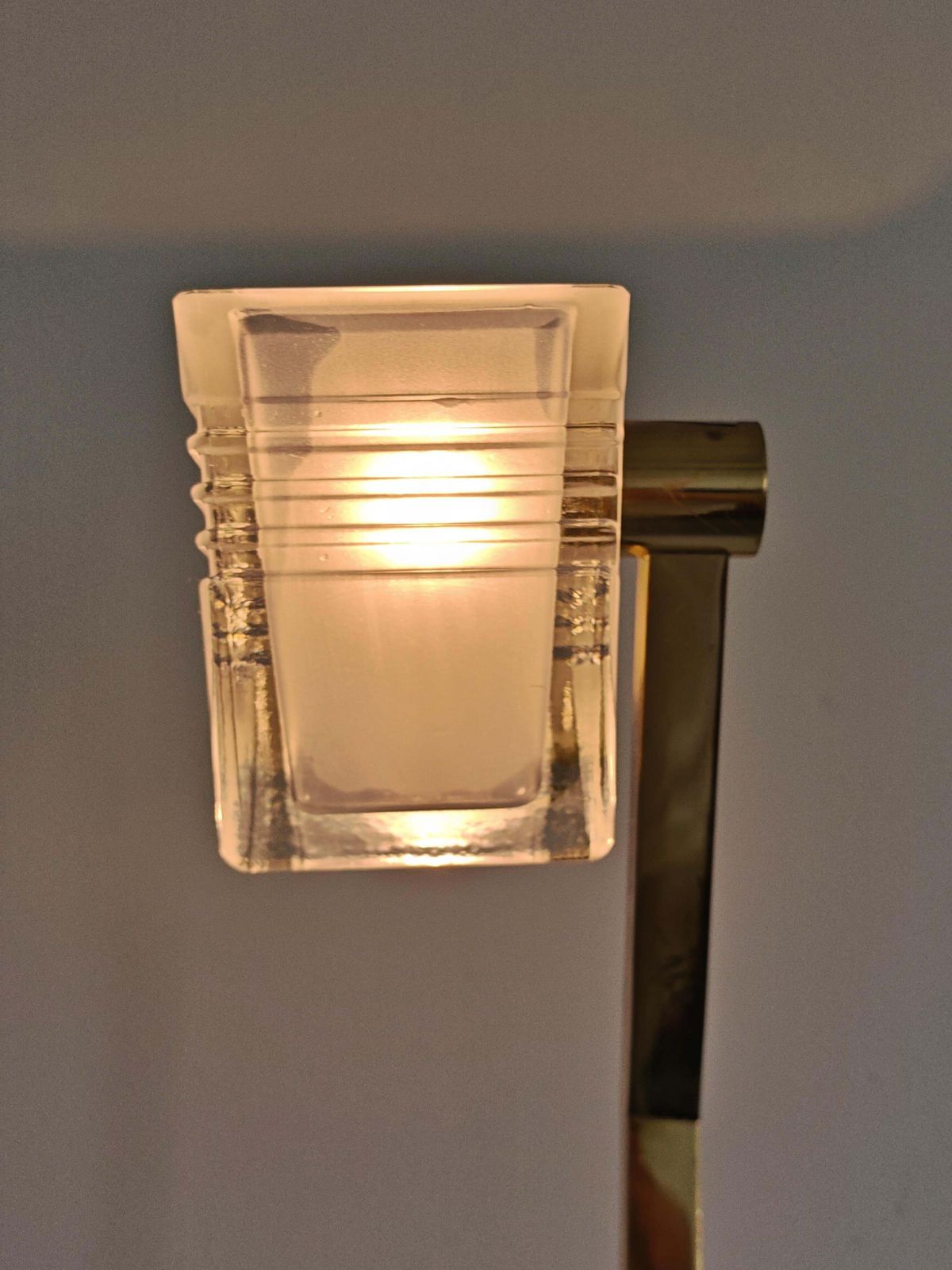 Lighting Mid Century Brass Floor Lamp By Peill & Putzler, West Germany 1970s photo