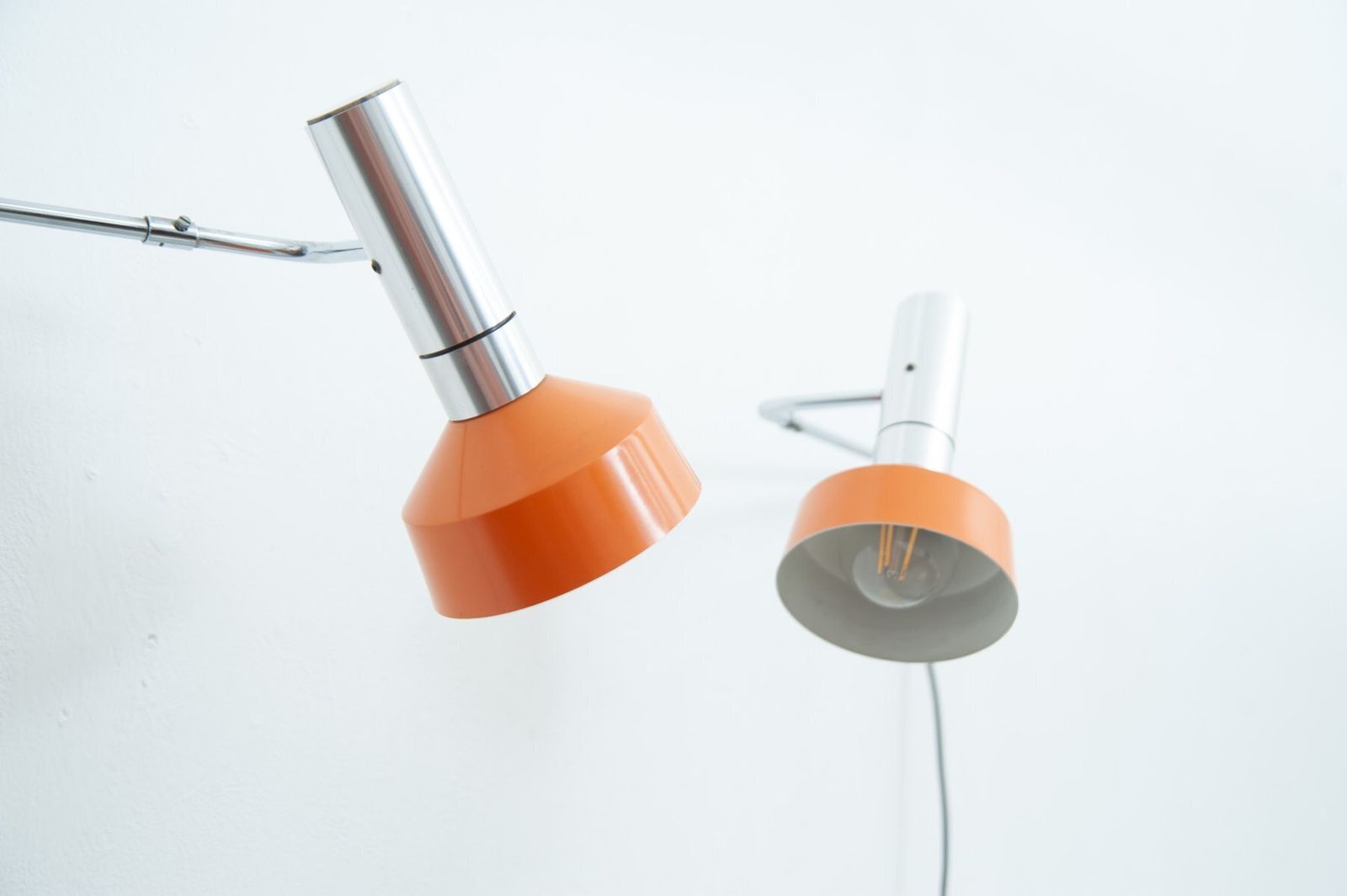 Minilux Wall Lights By Rosemarie And Rico Baltensweiler For Baltensweiler, 1960s, Set Of 2 photo furniture