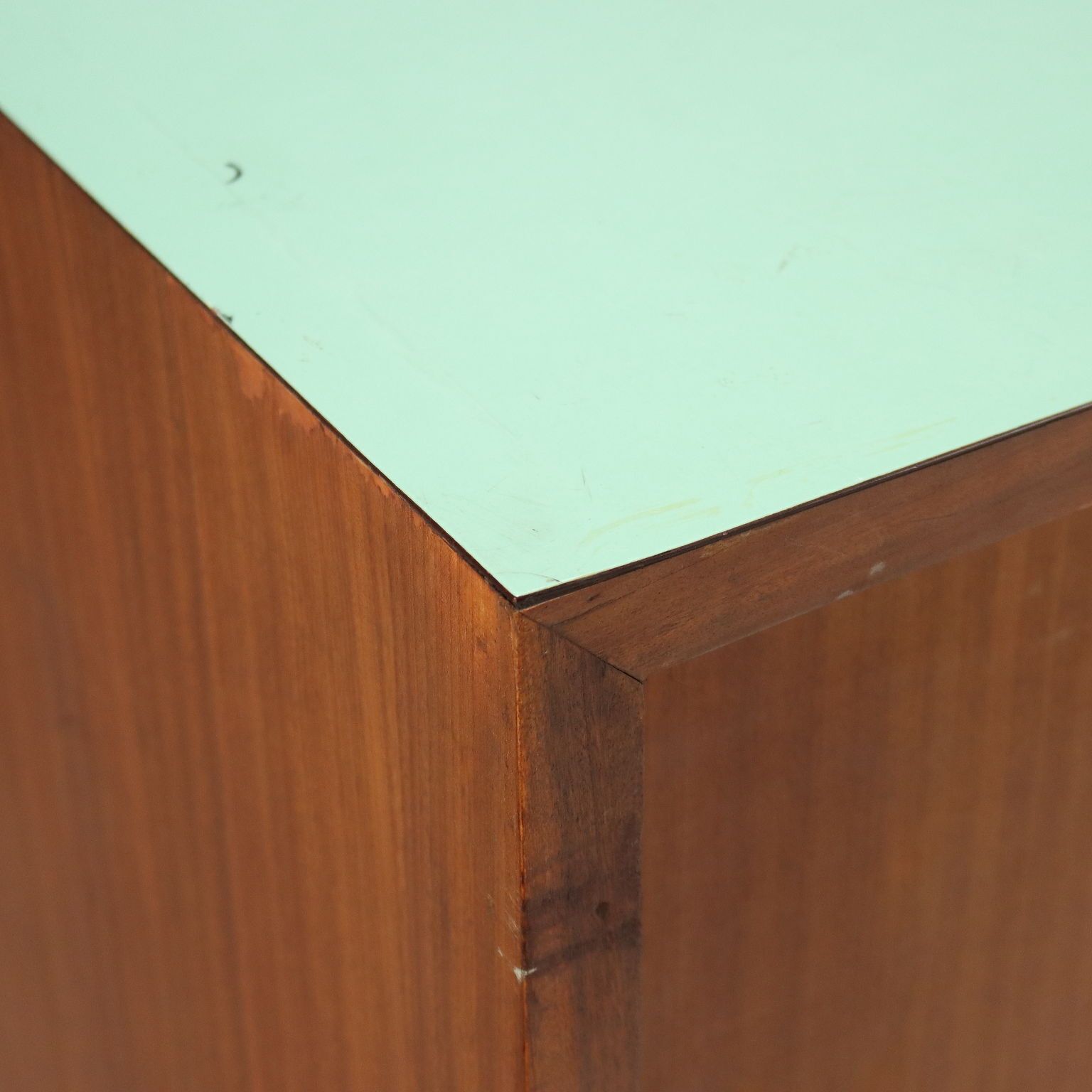 Vintage Cupboard Design Laminate Teak Veneer Italy 1960s photo vinterior