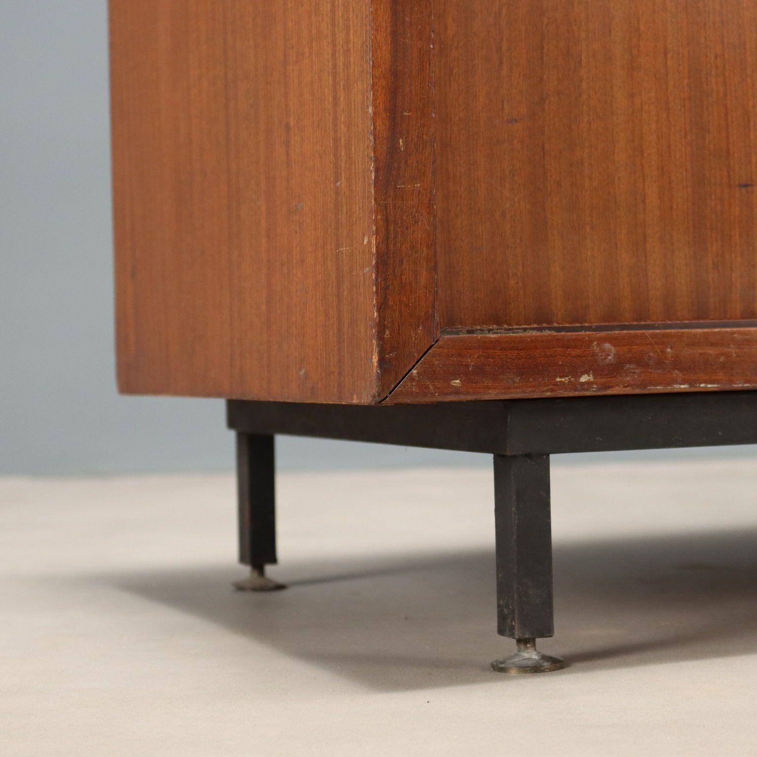 photo for sale Vintage Cupboard Design Laminate Teak Veneer Italy 1960s