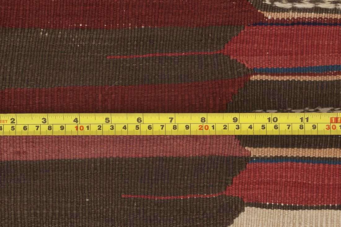 Antique Varamin Kilim Carpet 320x150cm photo Textiles