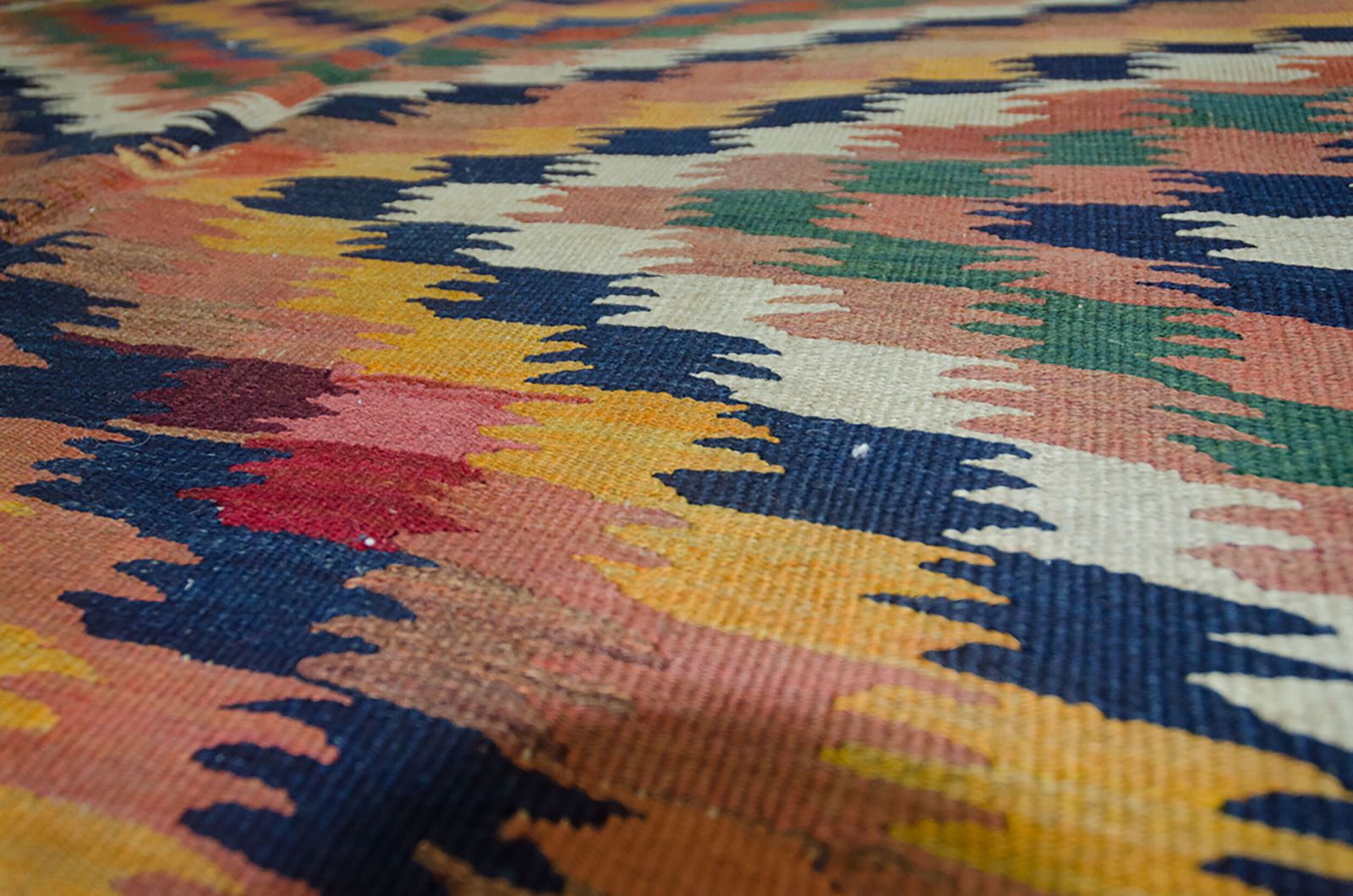 Antique Varamin Kilim Rug 230x140cm photo furniture