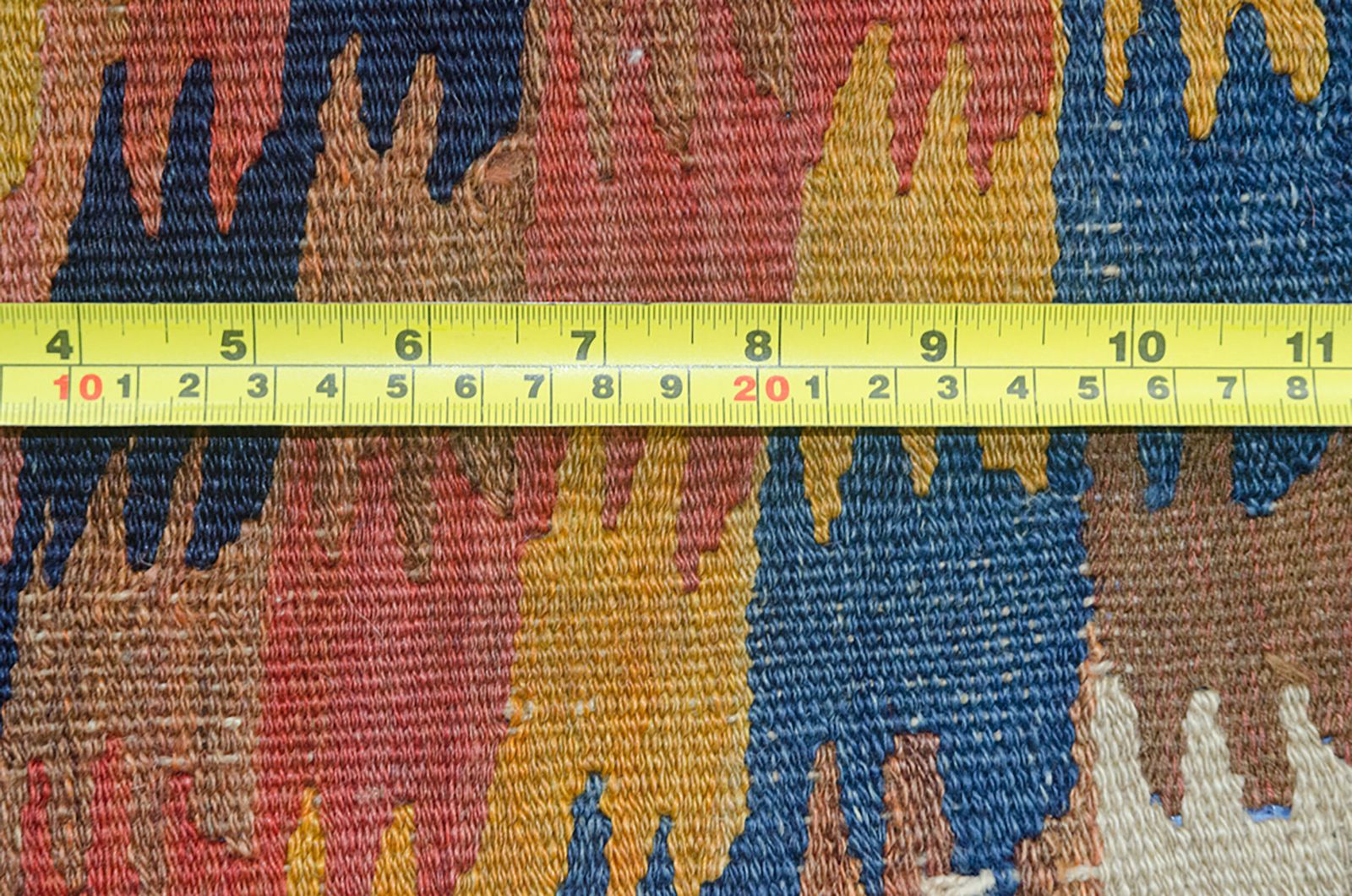 Antique Varamin Kilim Rug 230x140cm photo for sale