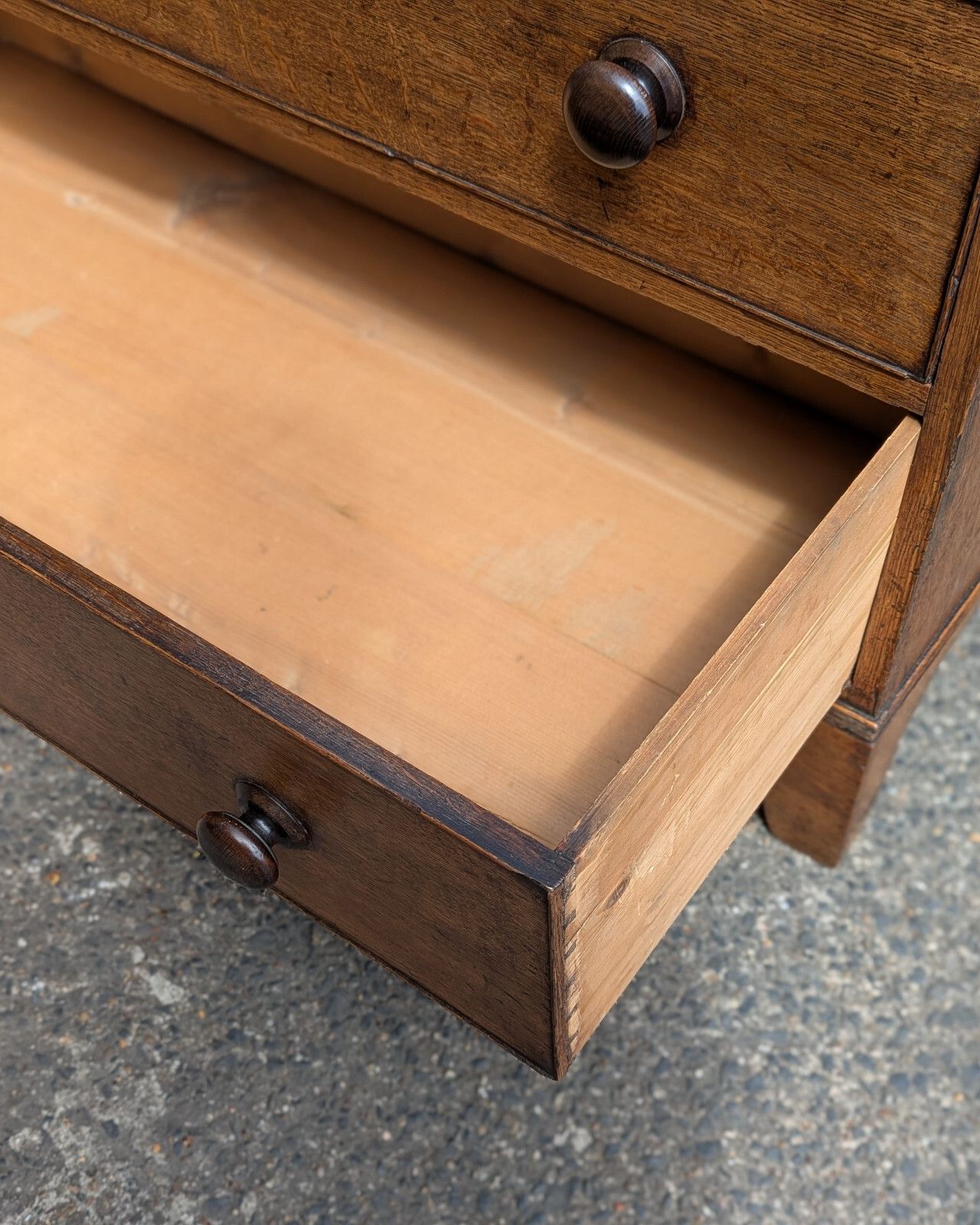 photo furniture Antique Chest Of Drawers (Delivery Available) Country Oak