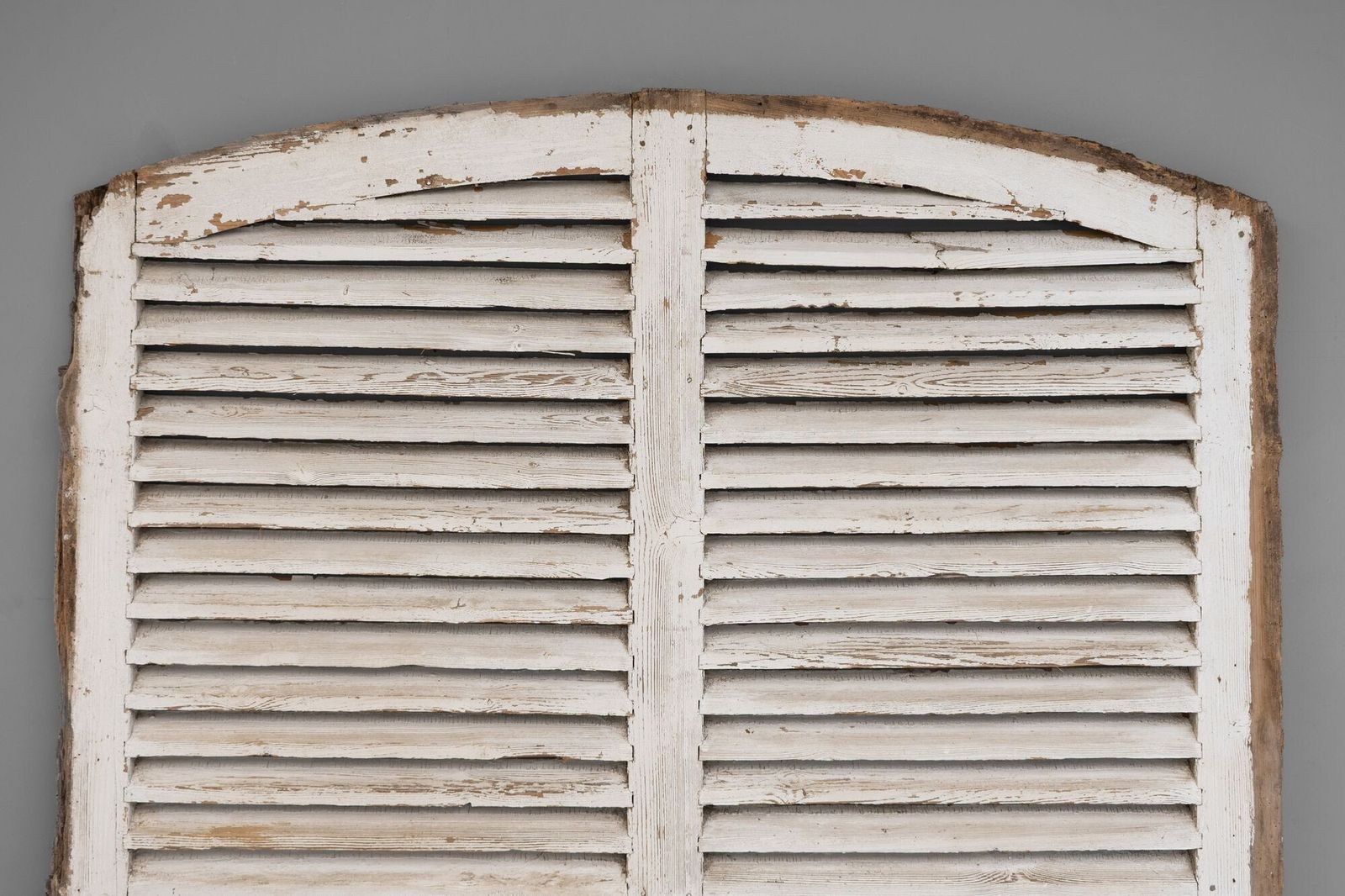 Pair Of Painted Shutters, 1800s photo Home Fixtures