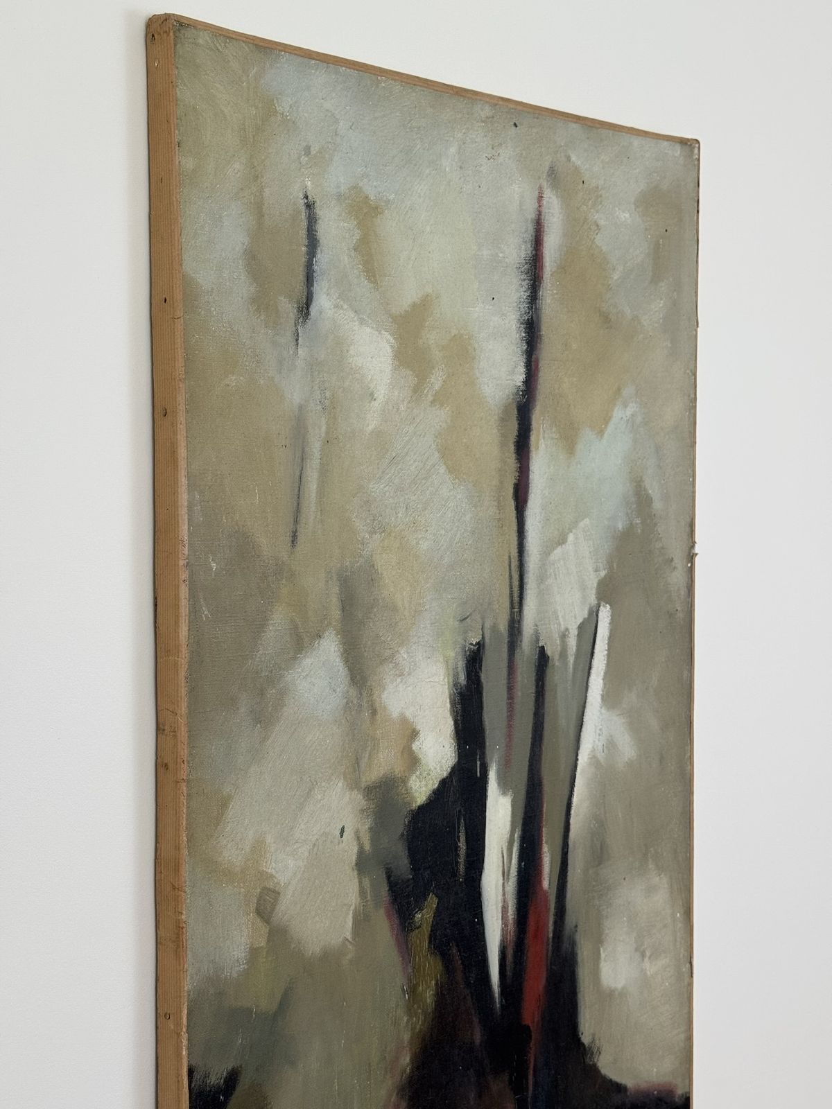 Abstract Oil Painting By Marie Louise Hardy 1961 photo 550.0