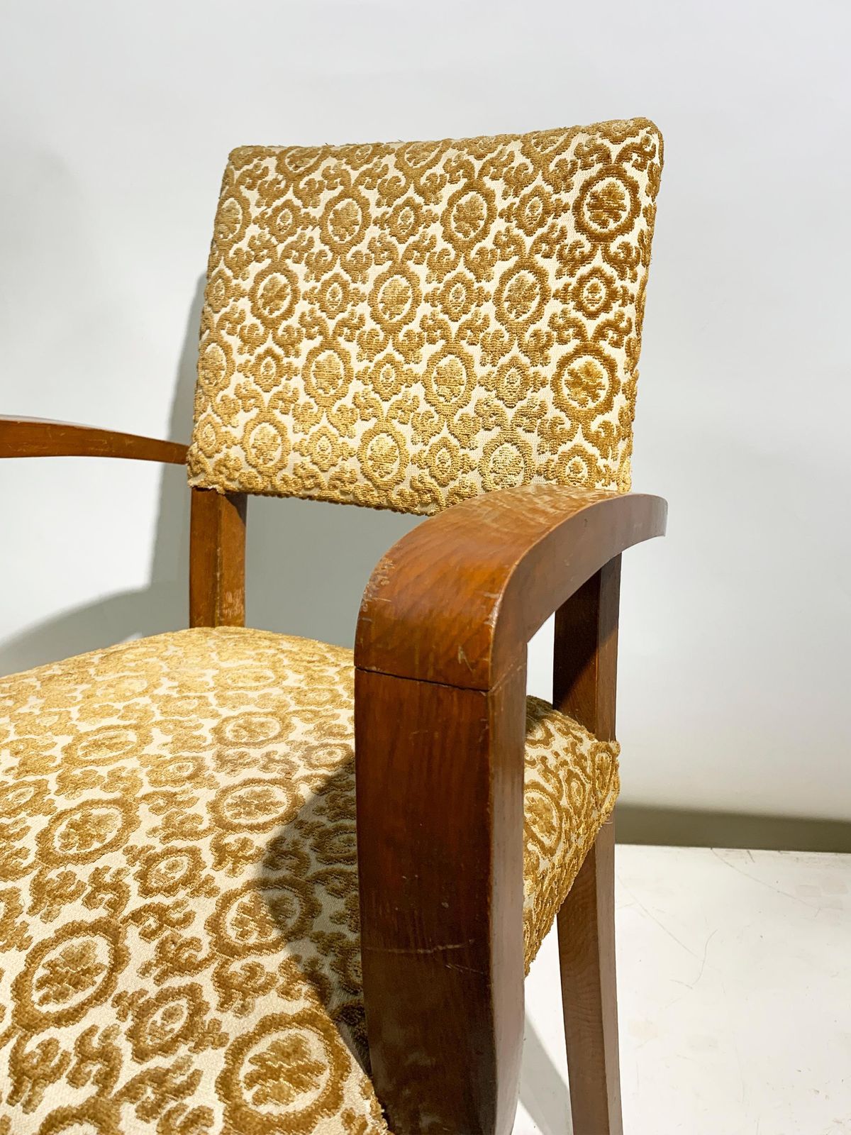 Pair Of Art Deco Bridge/ Armchairs, France, Circa 1930's photo buy