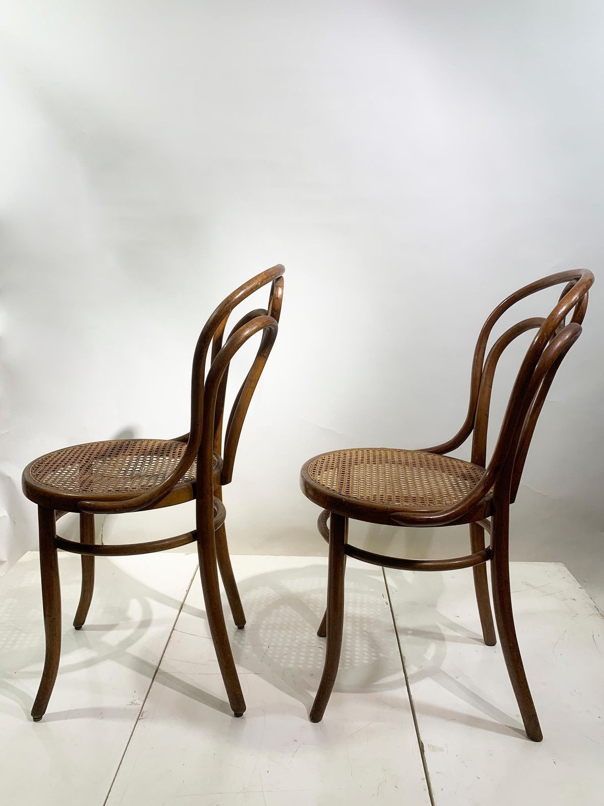 Set Of 6 Chairs In Bentwood By Josef Hoffmann For Mundus Vienna Austria, 1900s photo vinterior
