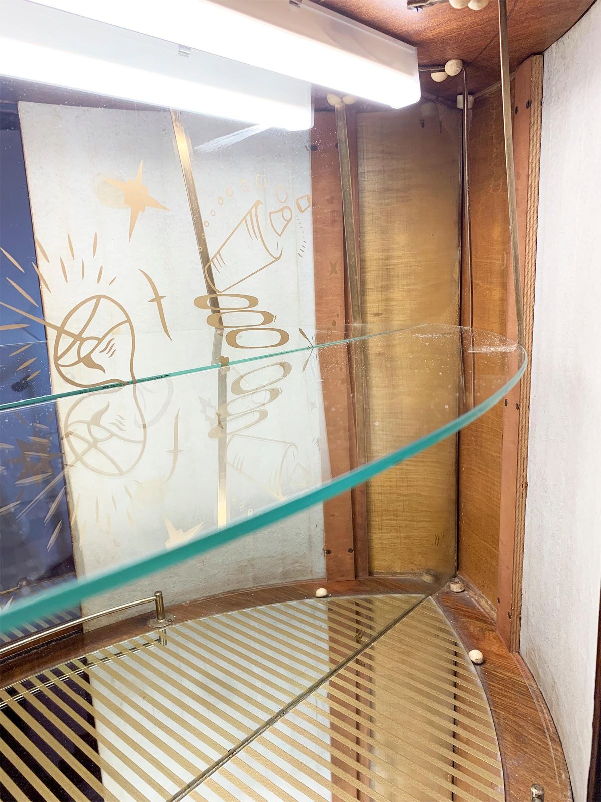 Art Deco Dry Bar Cabinet, Circa 1930's photo 10488.0