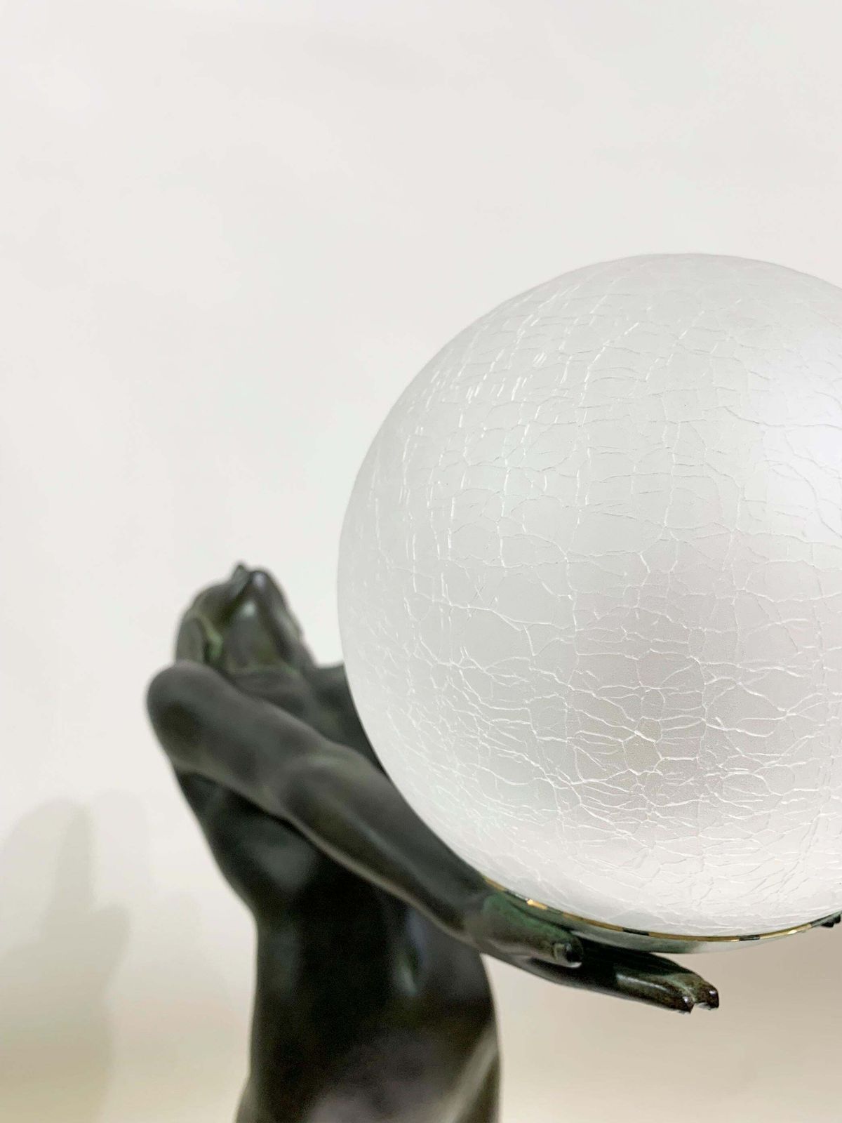 "Lumina" Table Lamp/Sculpture By Max Le Verrier Signed "Le Verrier" photo buy