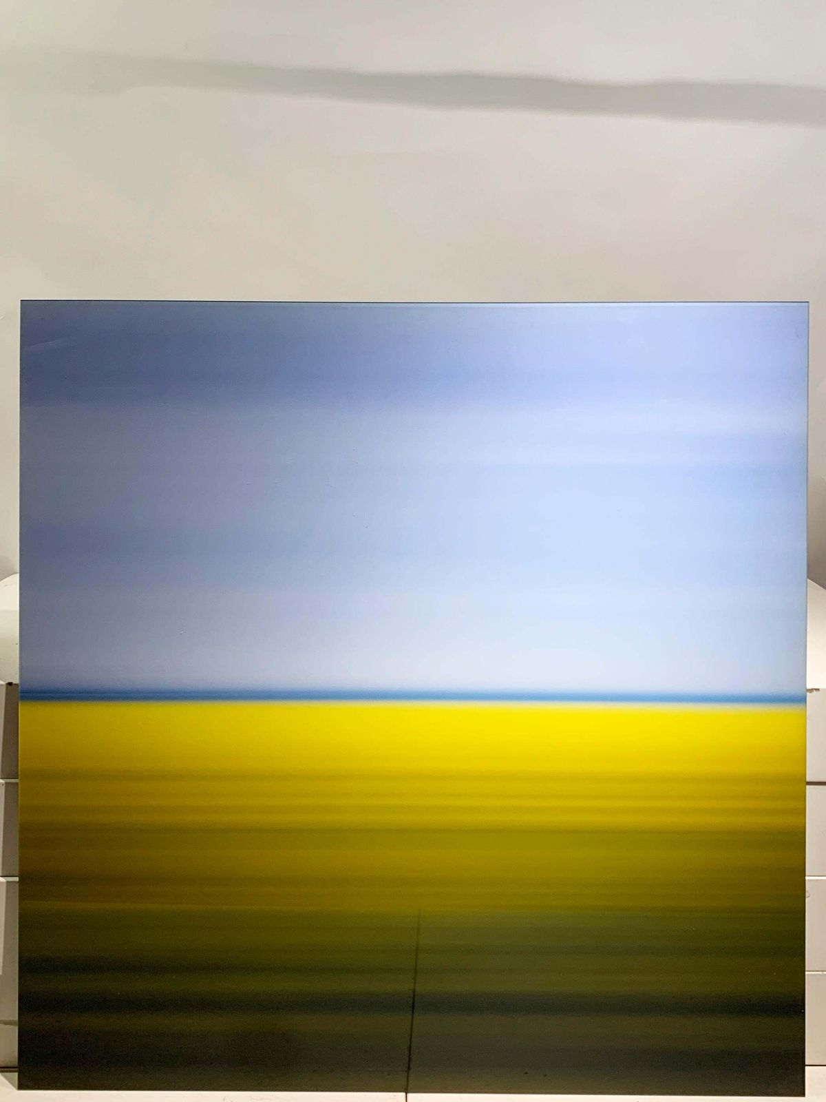 Mustard Field Limited Edition Original Print, Signed By David Burdeny For Lumas photo furniture