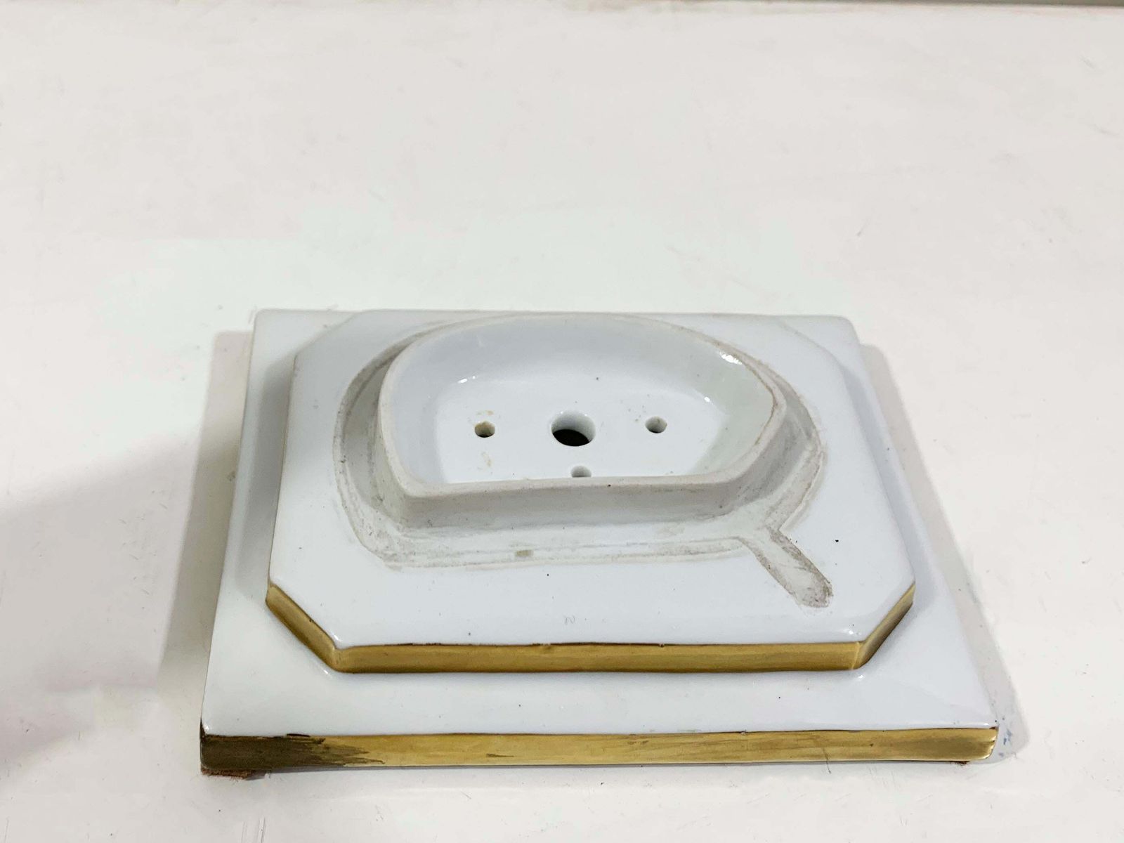 photo furniture French Art Deco White Porcelain Figural Perfume Diffuser Stamped "Robj Paris"