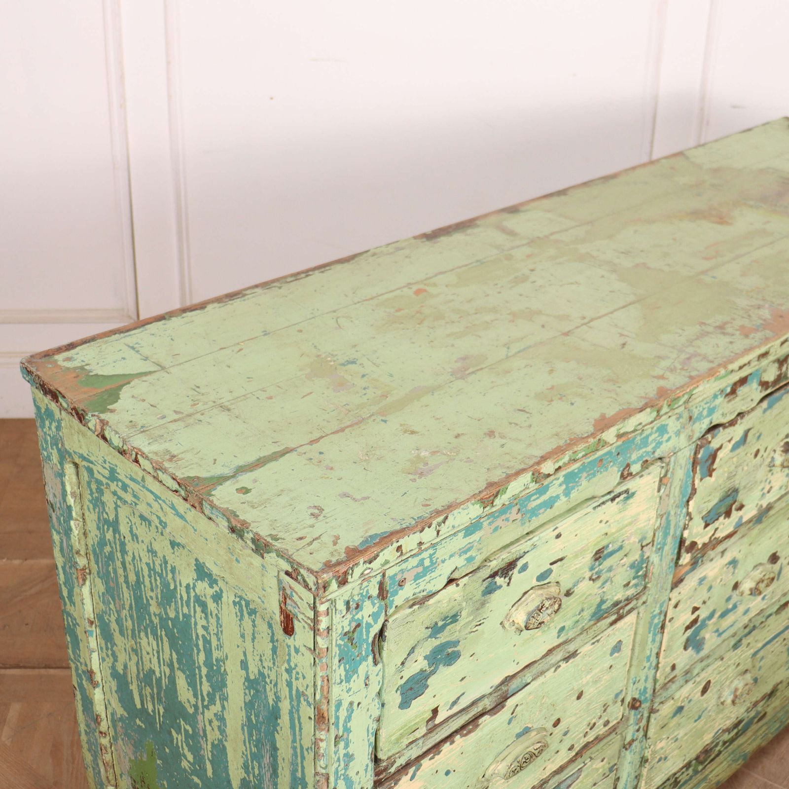 photo for sale English Painted Dresser Base, 1800s