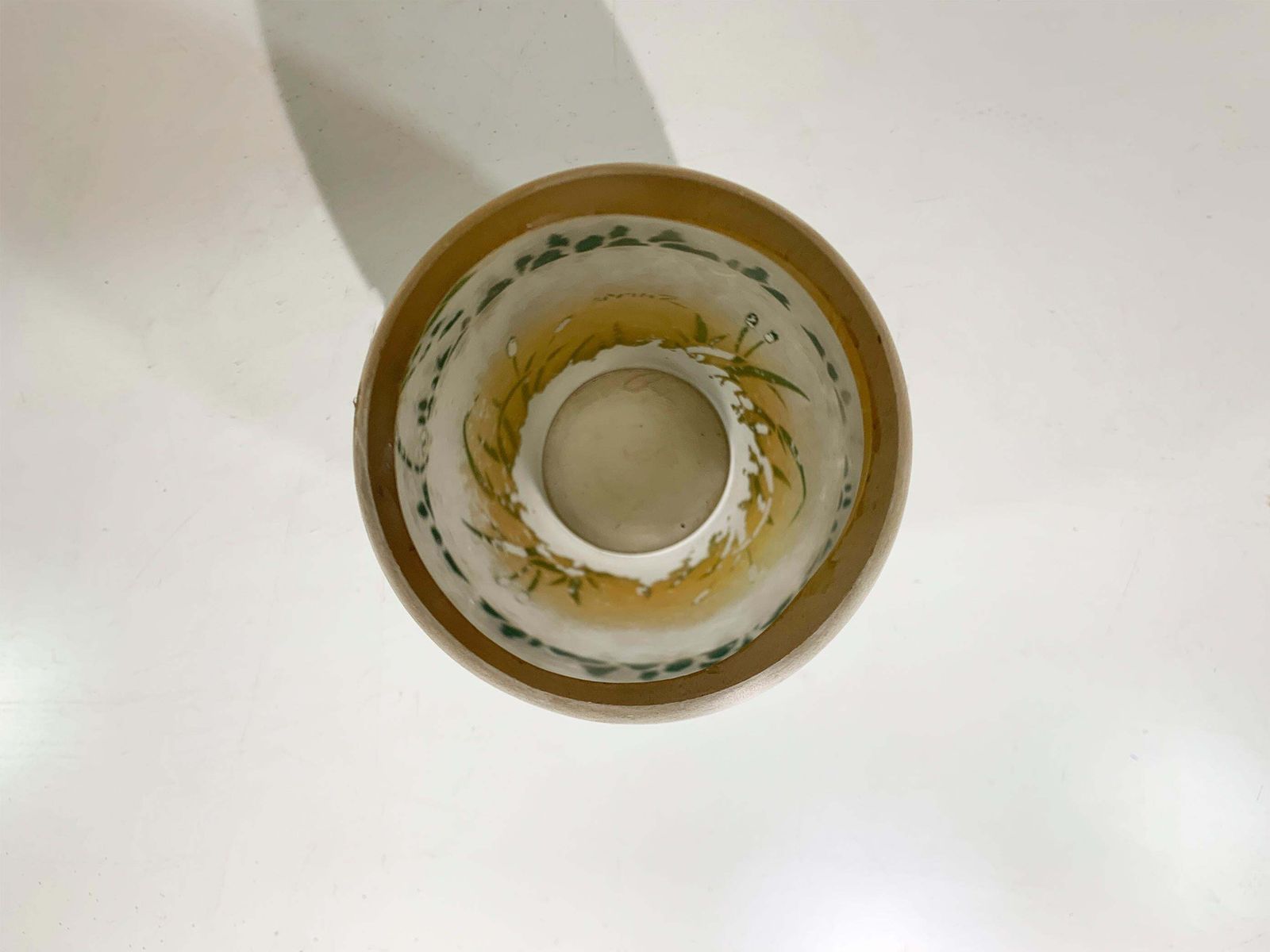 Art Deco Enameled Vase Signed "Sarva", France , Circa 1920's photo Home Decor