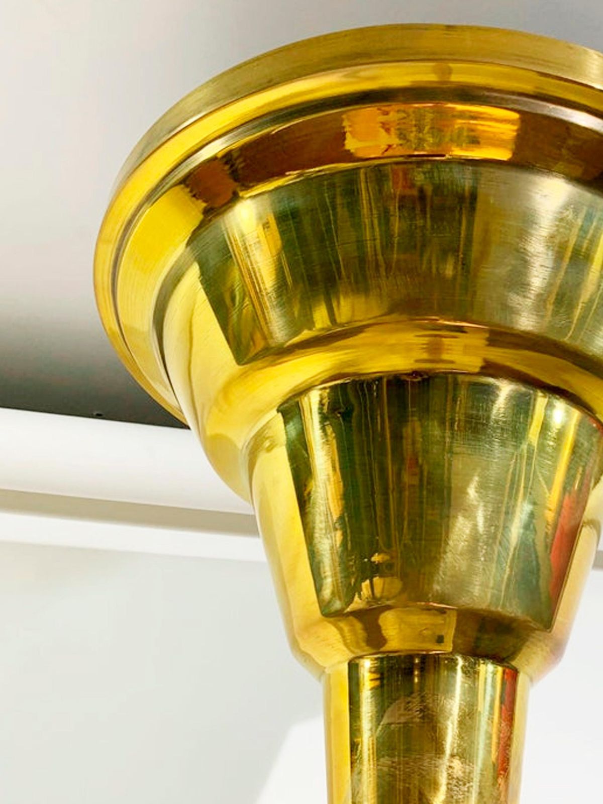 Art Deco Streamline Floor Lamp Torchiere, 1940s photo buy