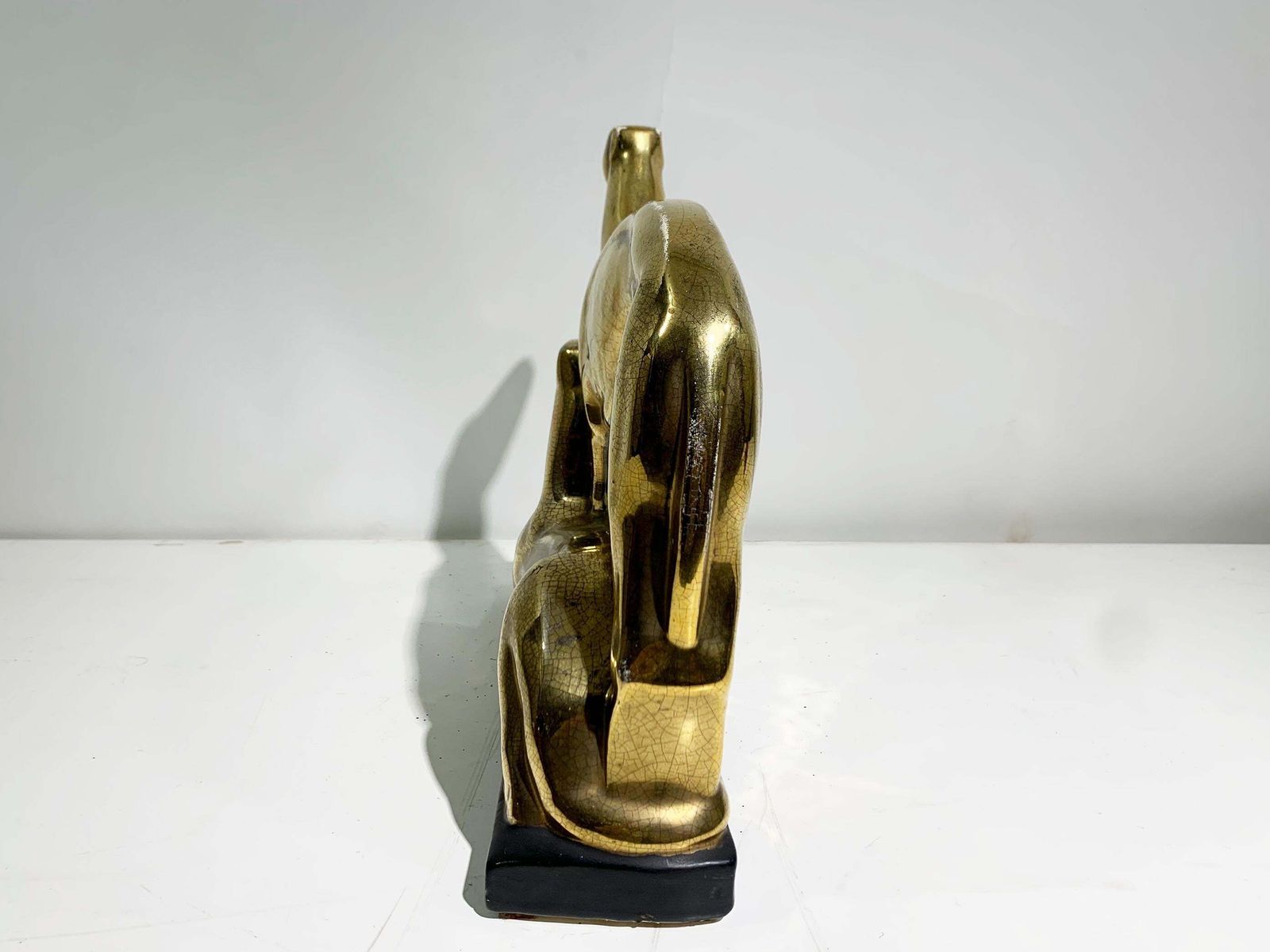 Art Deco Enamel Ceramic By/Signed "Dcoux" & "France   195   Fontinelle Edition" photo 2765.0