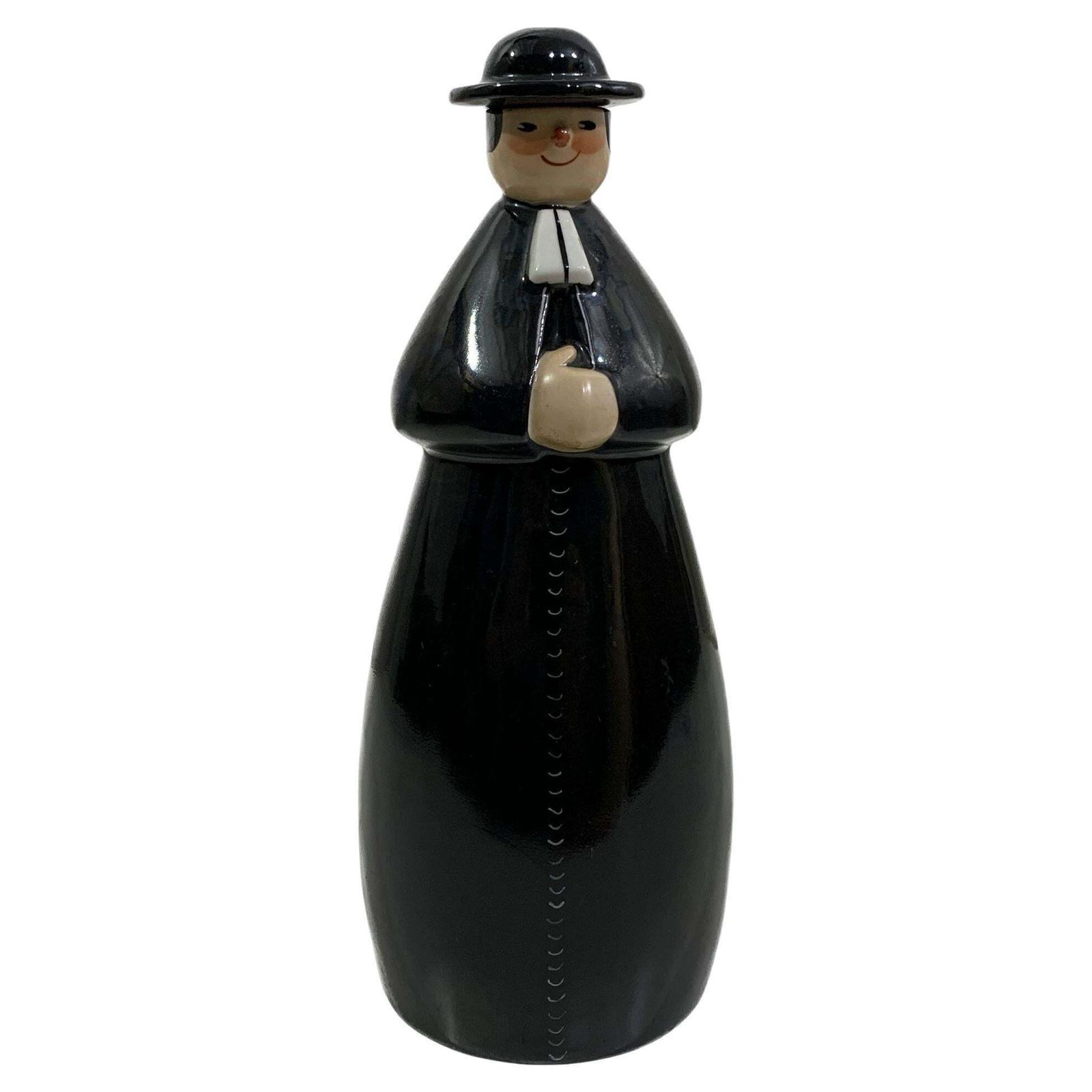 20th Century French Robj Liquor Bottle Of A Priest