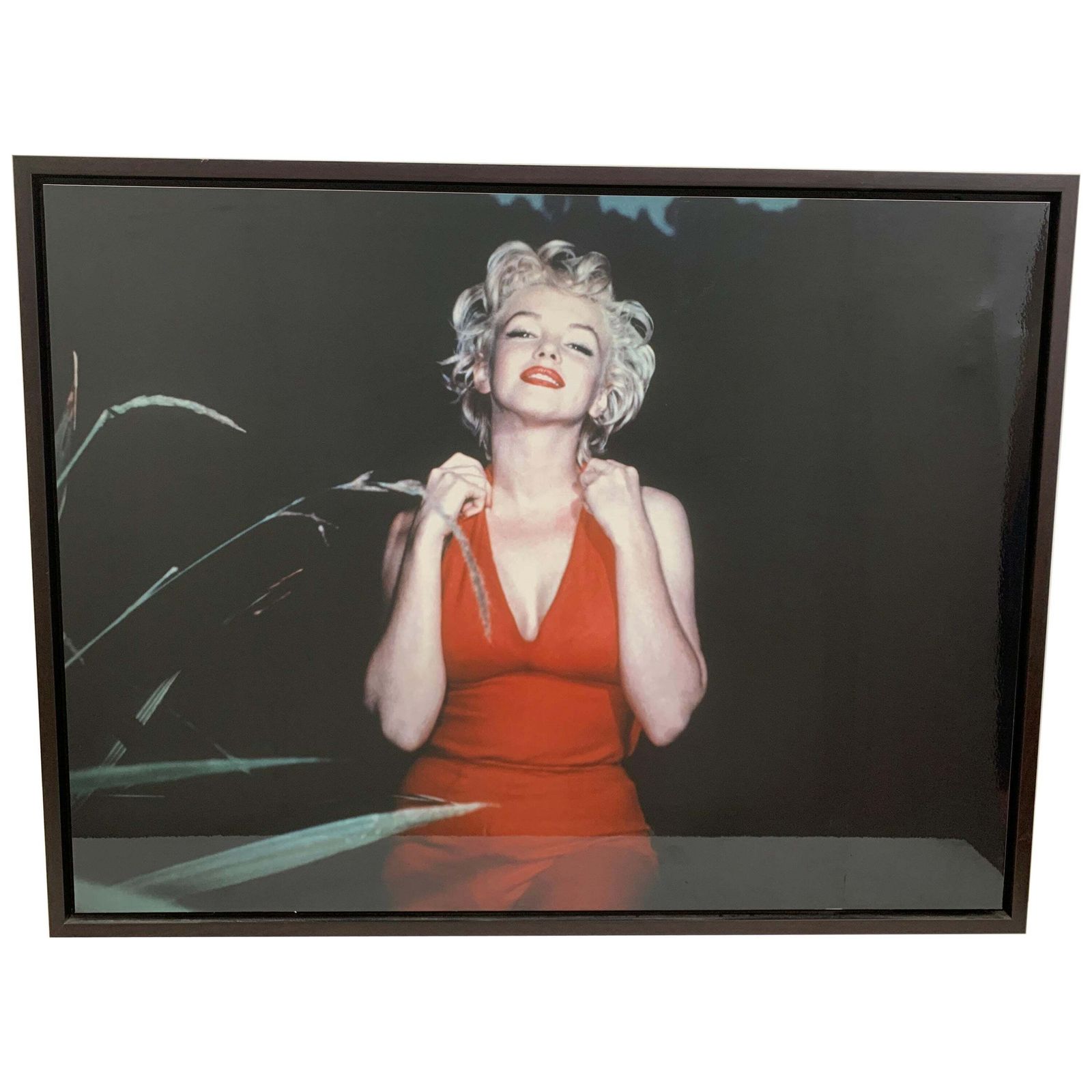 Marilyn Monroe Framed Print By Baron With Lumas   Certificate Of Authenticity