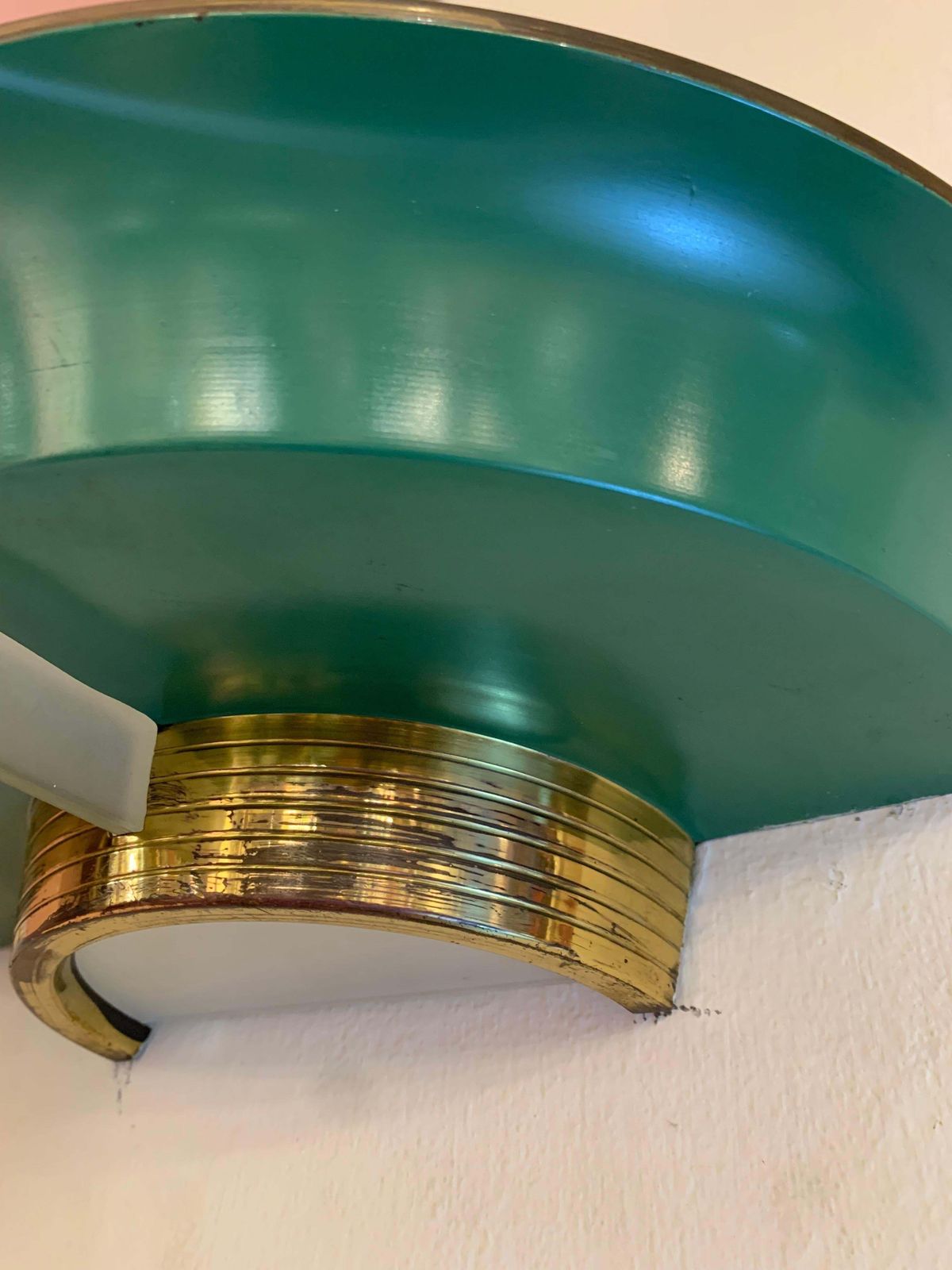 Mid20th Century Art Deco Oval Chandelier With 2 Sconces La Brocante D' Alexandra photo buy