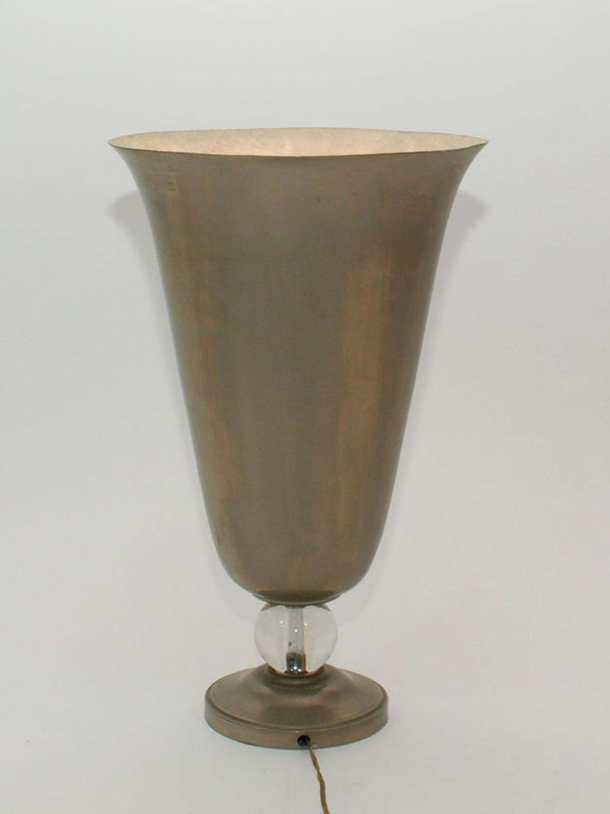 Vintage French Art Deco Table Lamp, France, Circa 1930 photo vintage