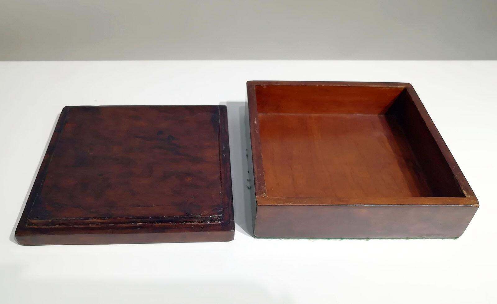 French Art Deco Wood Box, Circa 1930 photo for sale