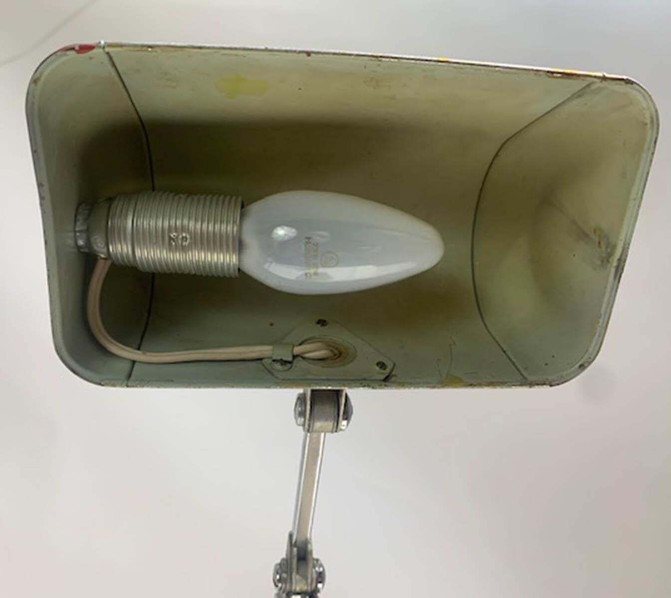photo for sale French "Fare" Desk/Banker's Lamp Chrome Adjustable Art Deco From 1930s