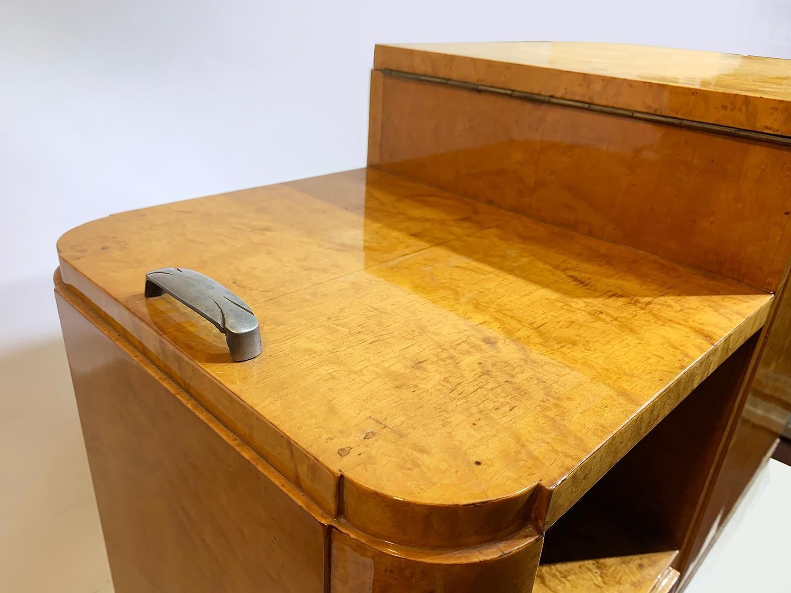 photo furniture Art Deco Bar Cart, France, Circa 1940