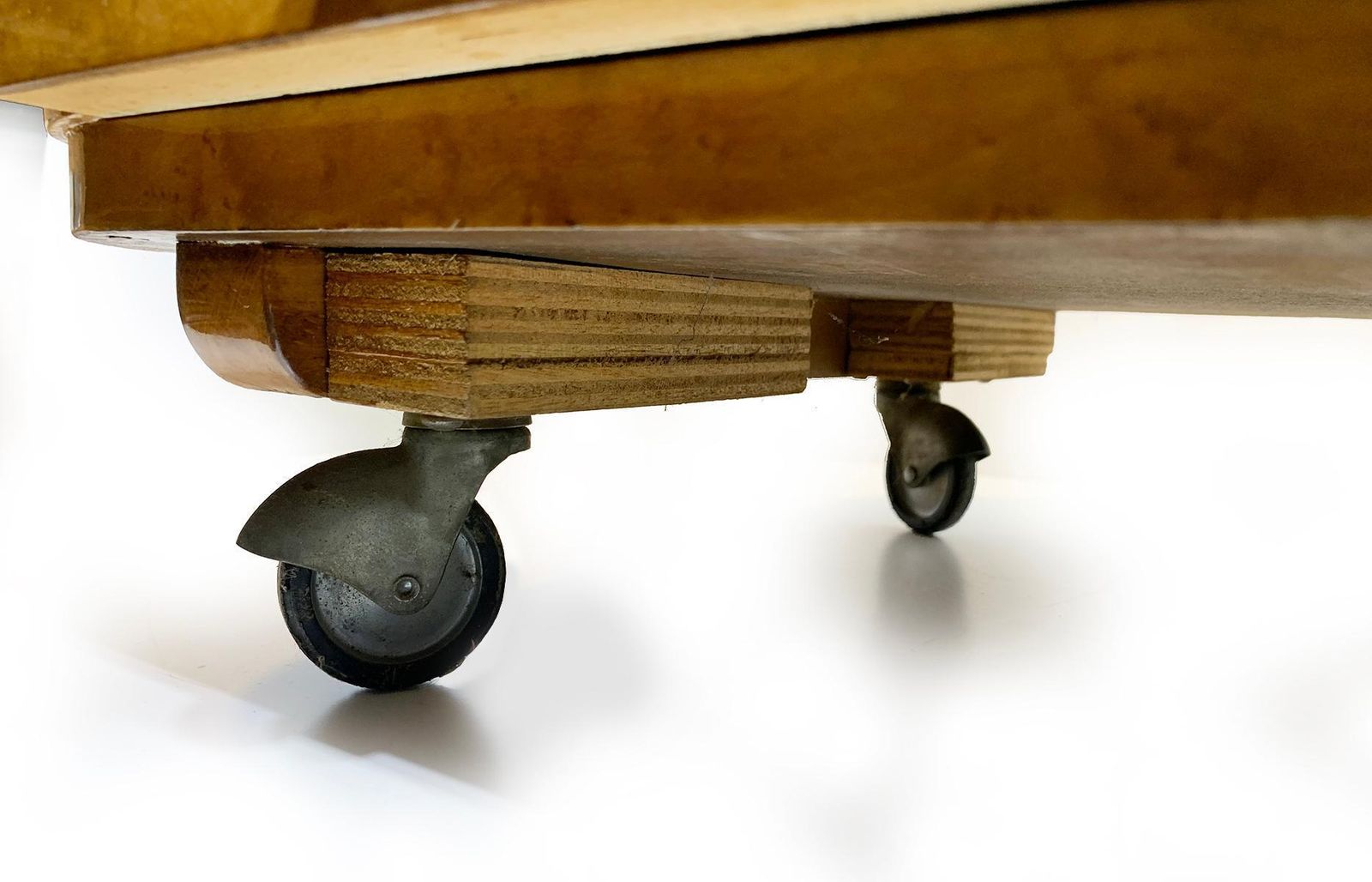 5506.0 Art Deco Bar Cart, France, Circa 1940 photo