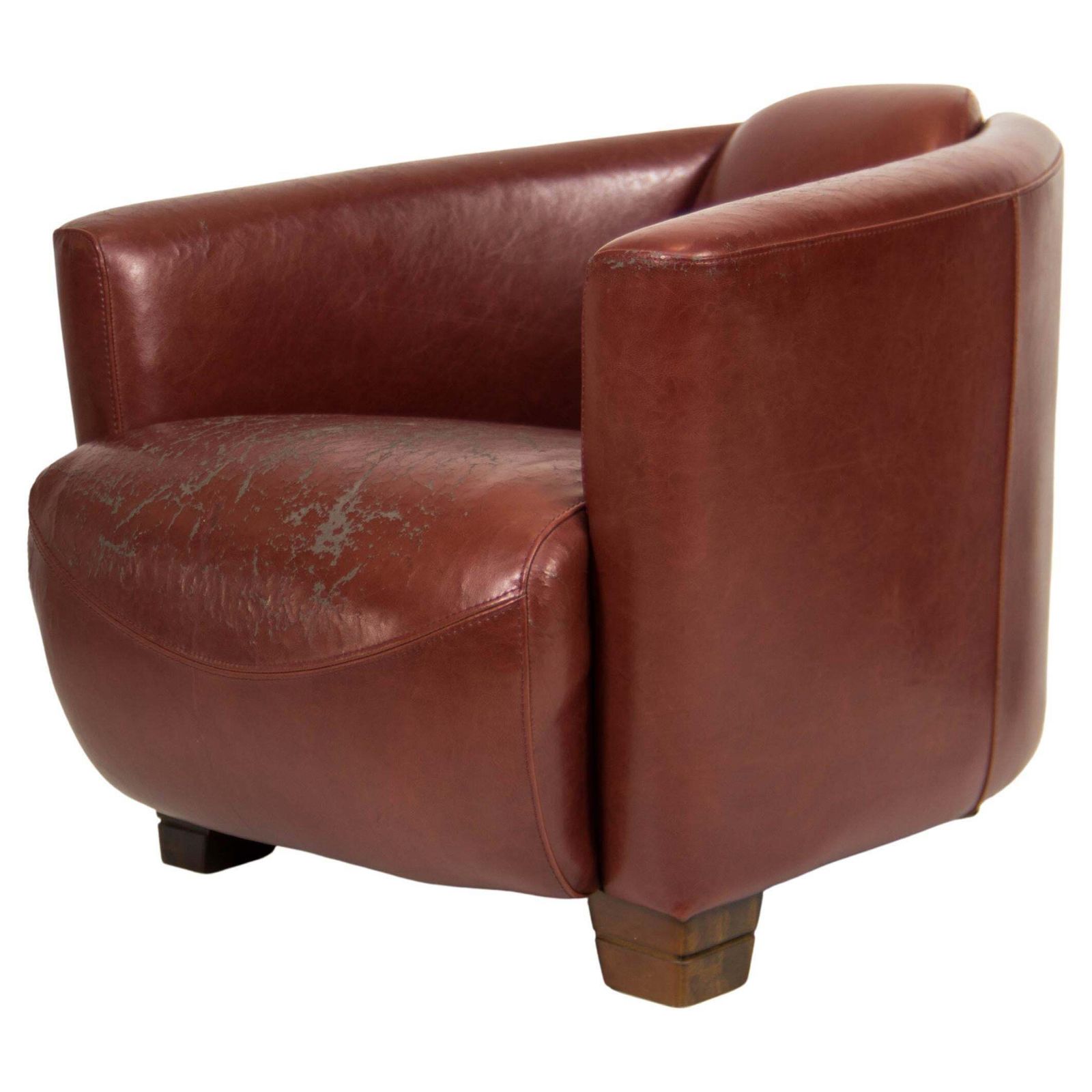 Art Deco Aviator Club Armchair, 2000s