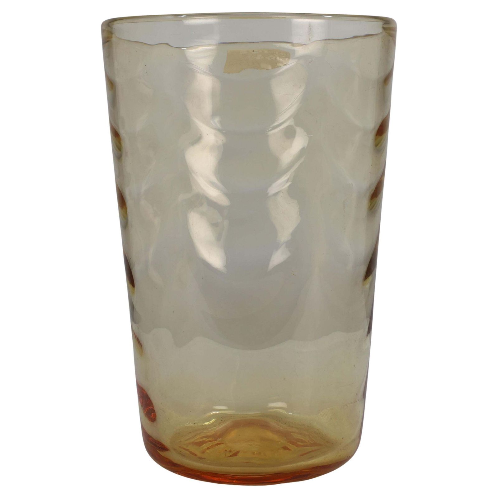Barnaby Marriott Powell. A Large Mid Century Coloured Glass Vase