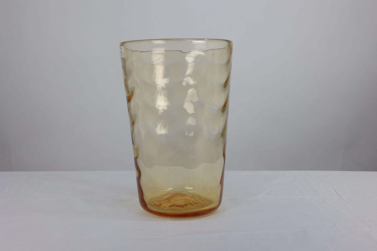 Barnaby Marriott Powell. A Large Mid Century Coloured Glass Vase photo for sale
