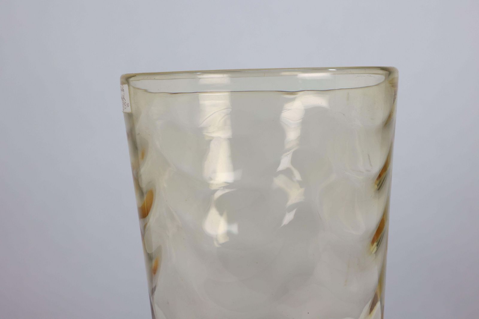 Barnaby Marriott Powell. A Large Mid Century Coloured Glass Vase photo 450.0