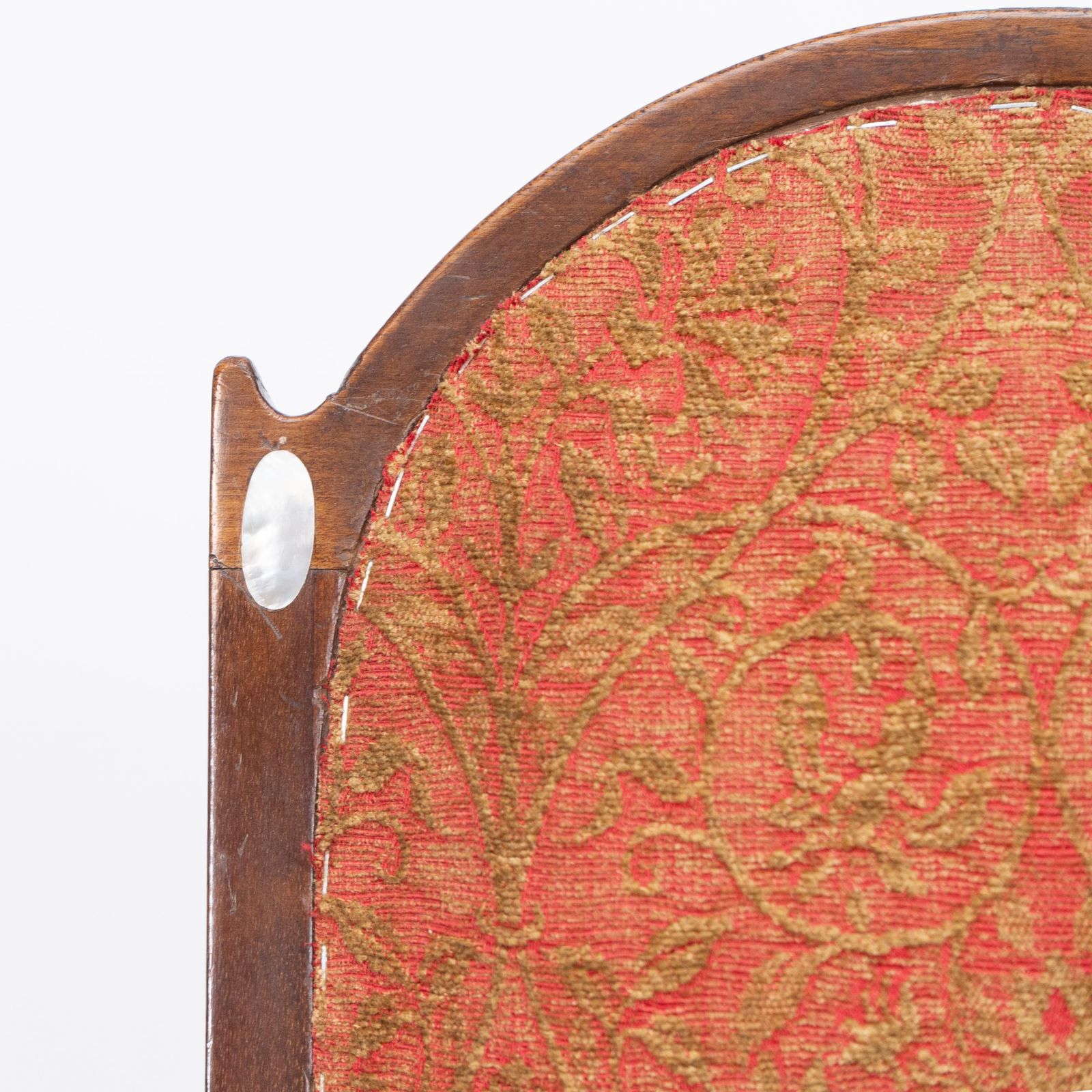 G M Ellwood For J S Henry. Arts & Crafts Armchair With Mother Of Pearl Inlays photo buy