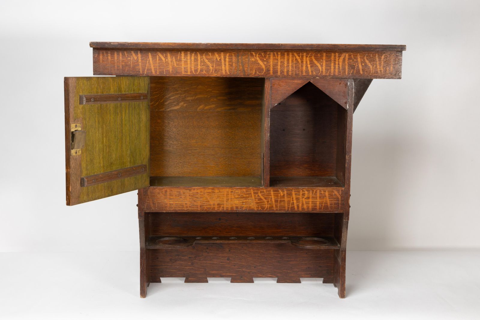 Liberty And Co. An Arts And Crafts Wall Cabinet photo for sale