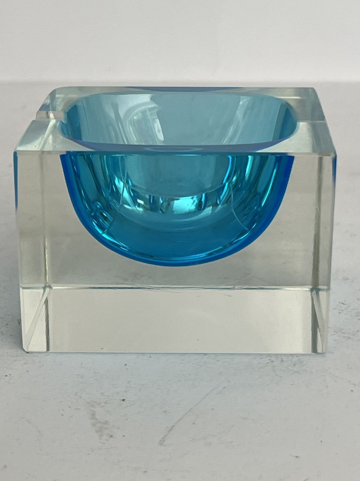 Vintage Murano Glass Ashtray, Italy, 1960s photo Home Decor
