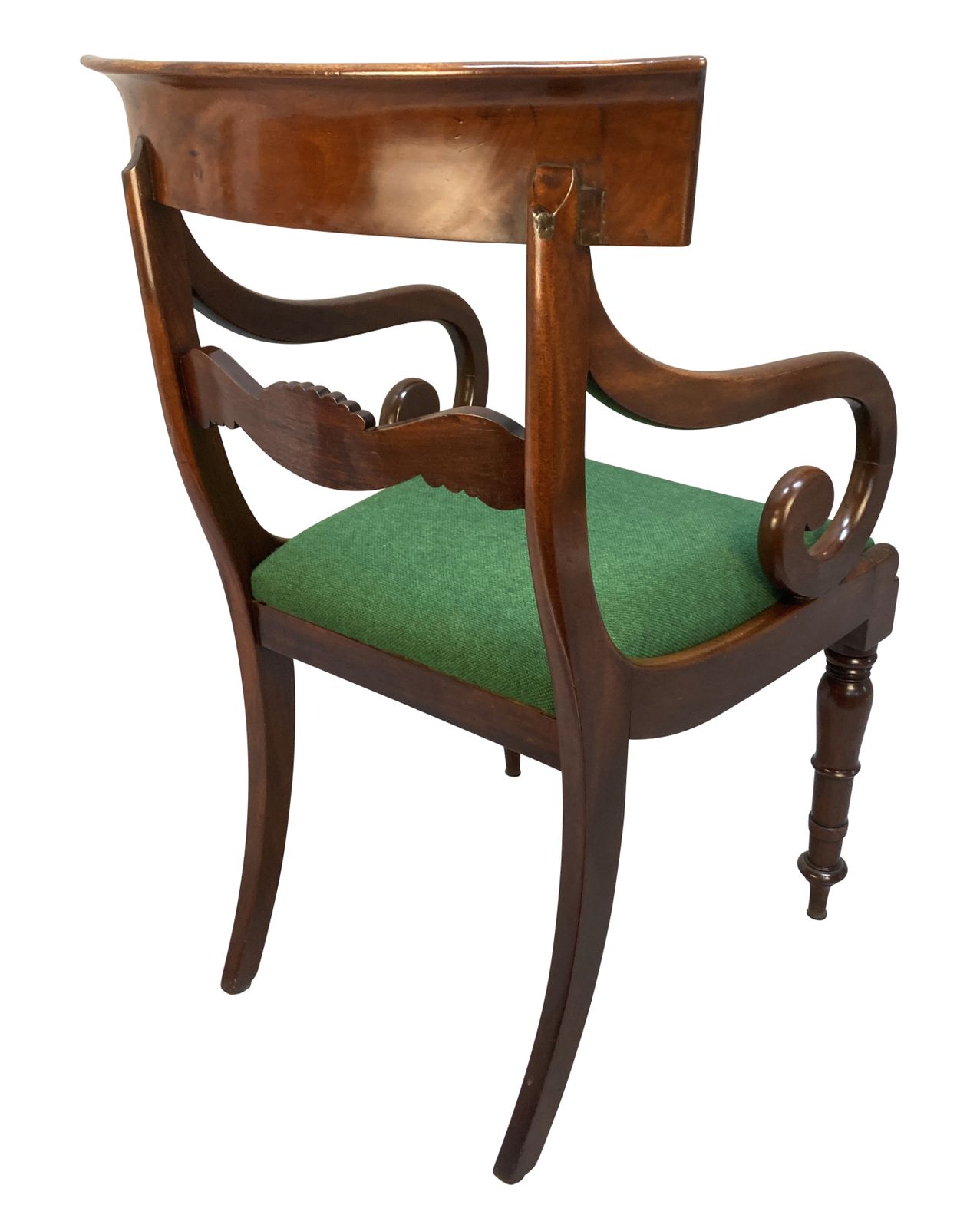An English William IV Mahogany Desk Chair photo Furniture