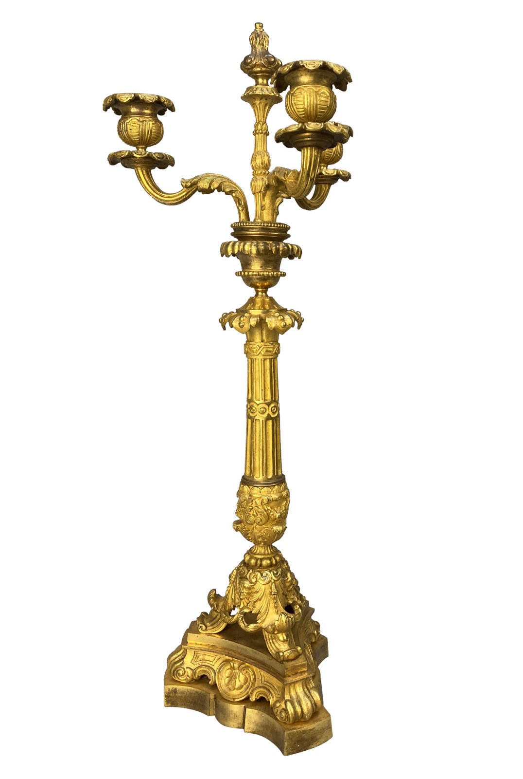 A Pair Of Fine Charles X Ormolu Candelabra photo vinterior