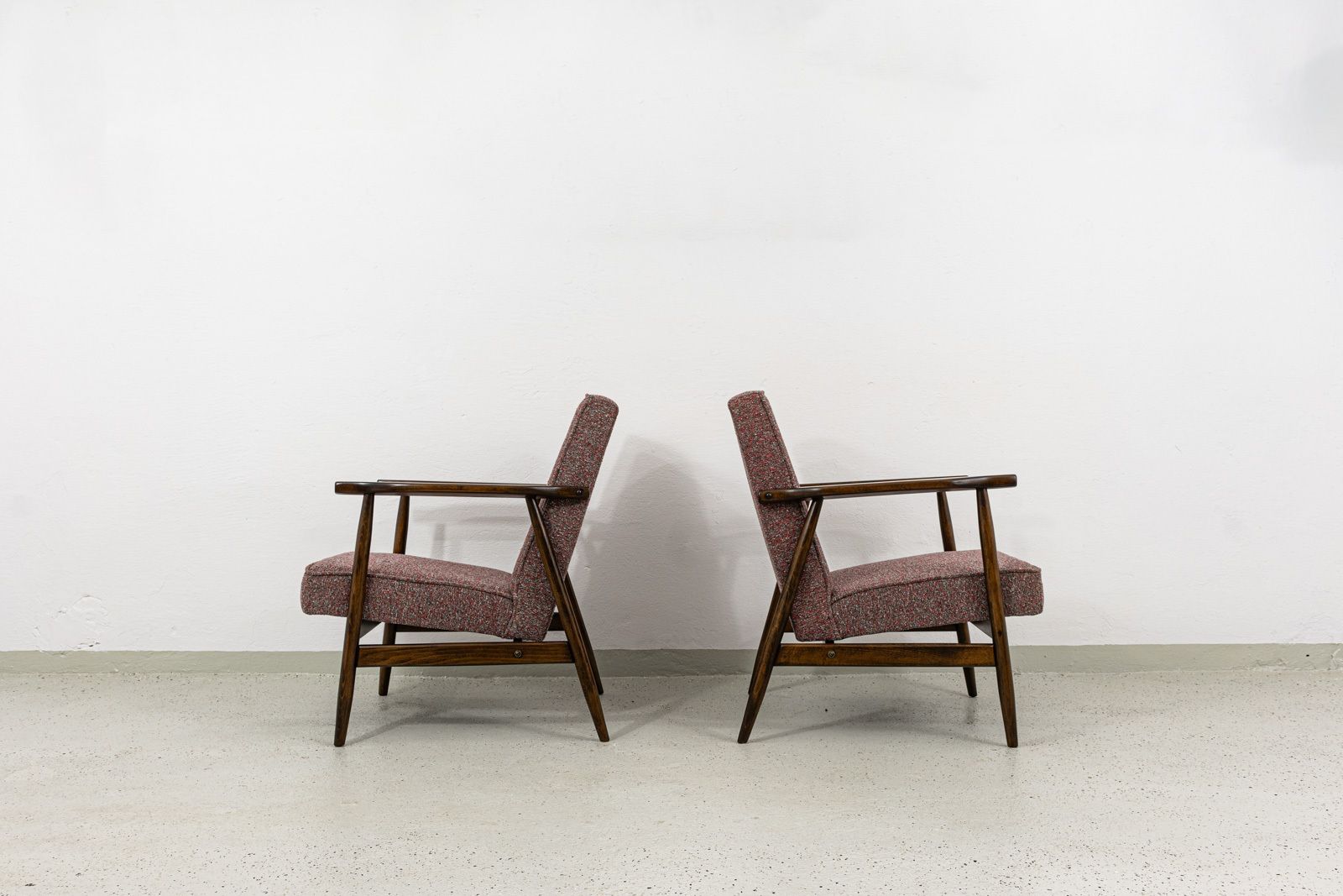 Furniture Vintage Armchairs By Radomsko, Poland, 1960s, Set Of 2 photo