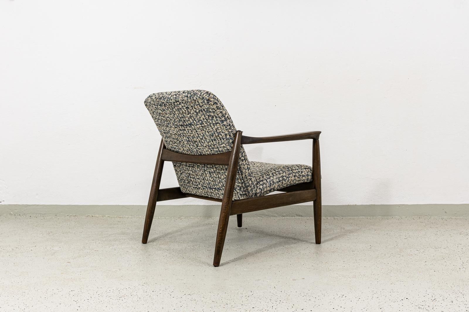 photo buy Mid Century Modern Fauteuil Van Edmund Homa, Gfm, Polen, Jaren 1960
