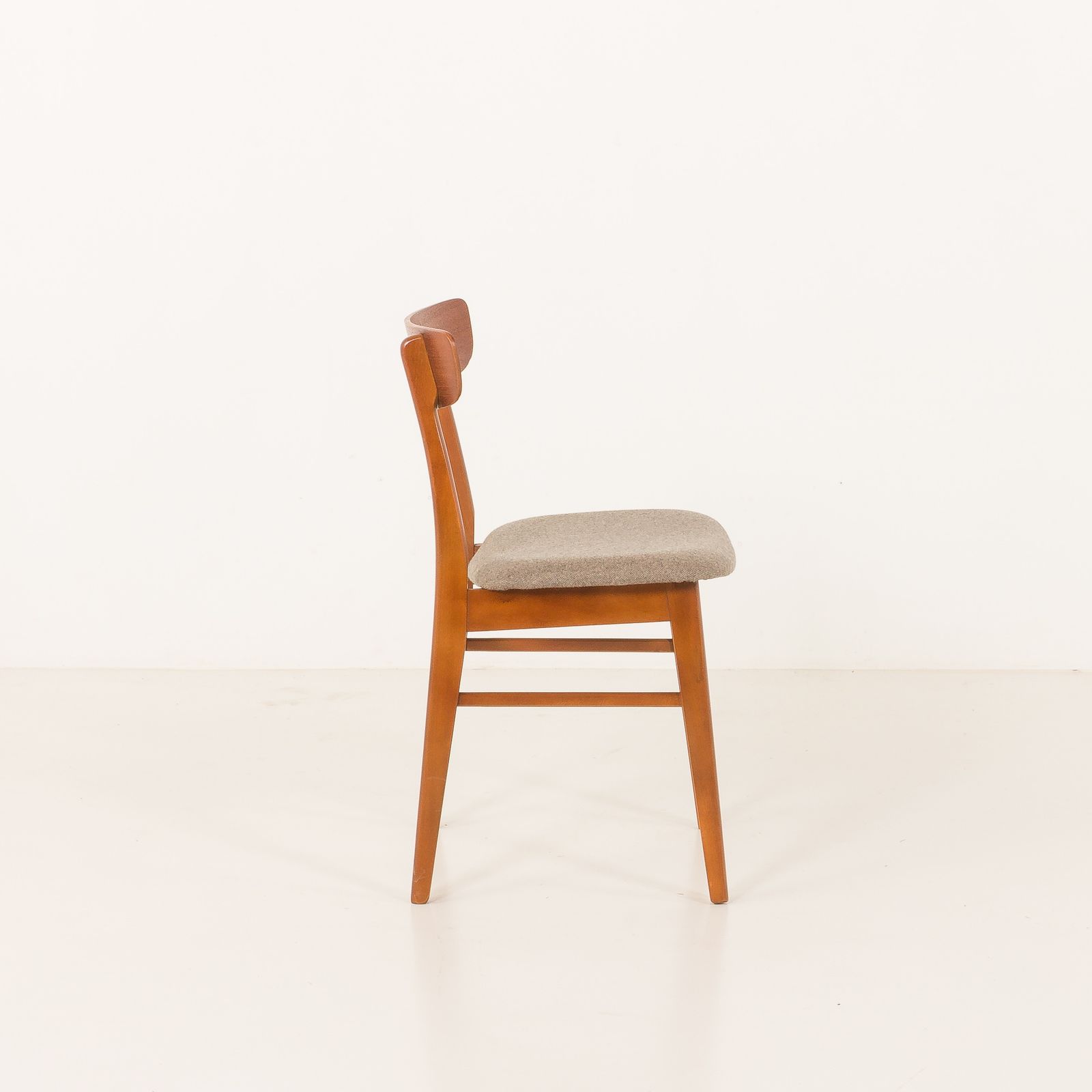 Danish Mid Century Teak Side Chair In Attr. To Farstrup, Denmark, 1960s photo vintage