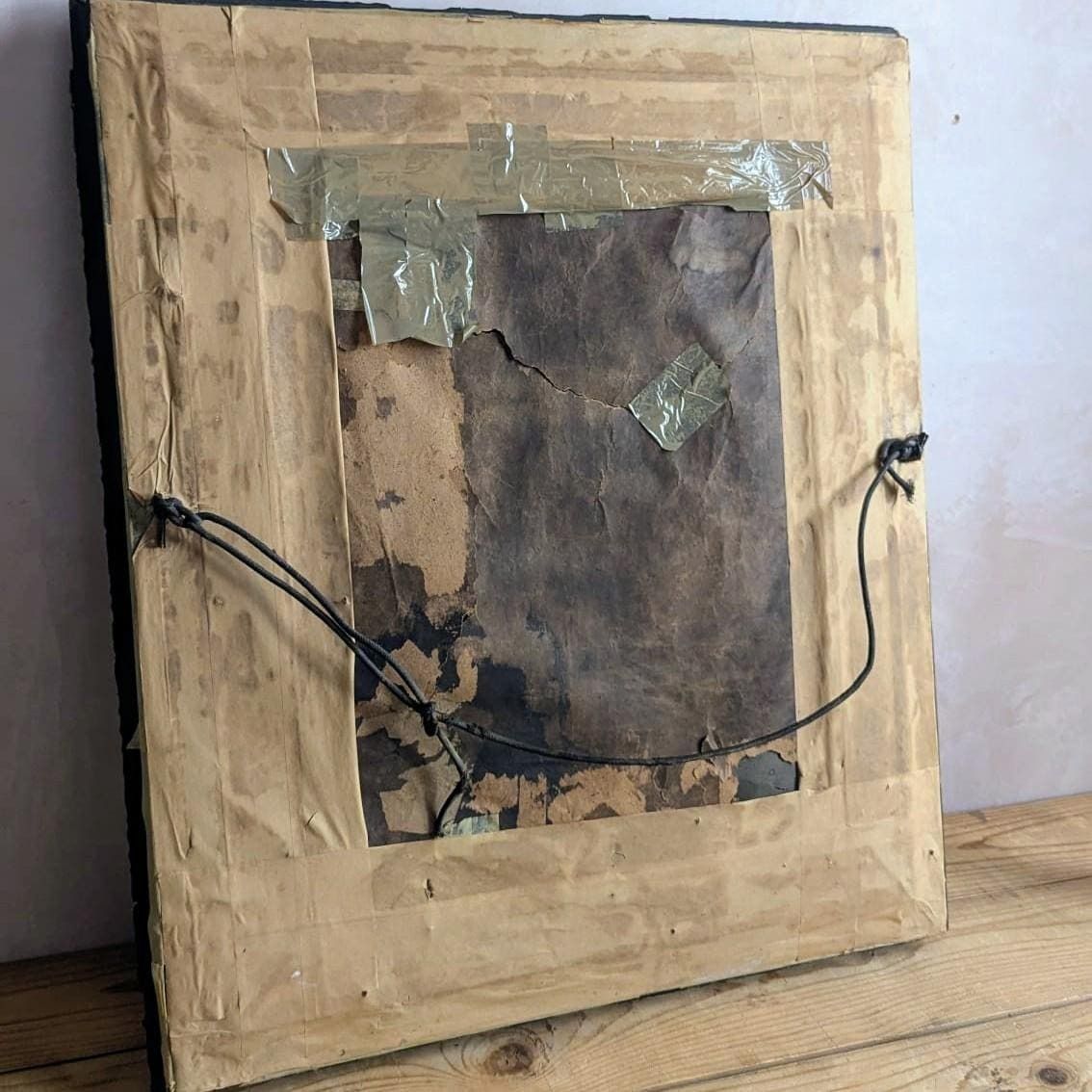 photo for sale A Very Pretty Victorian Gilt And Red Velvet Framed Wall Mirror C1860