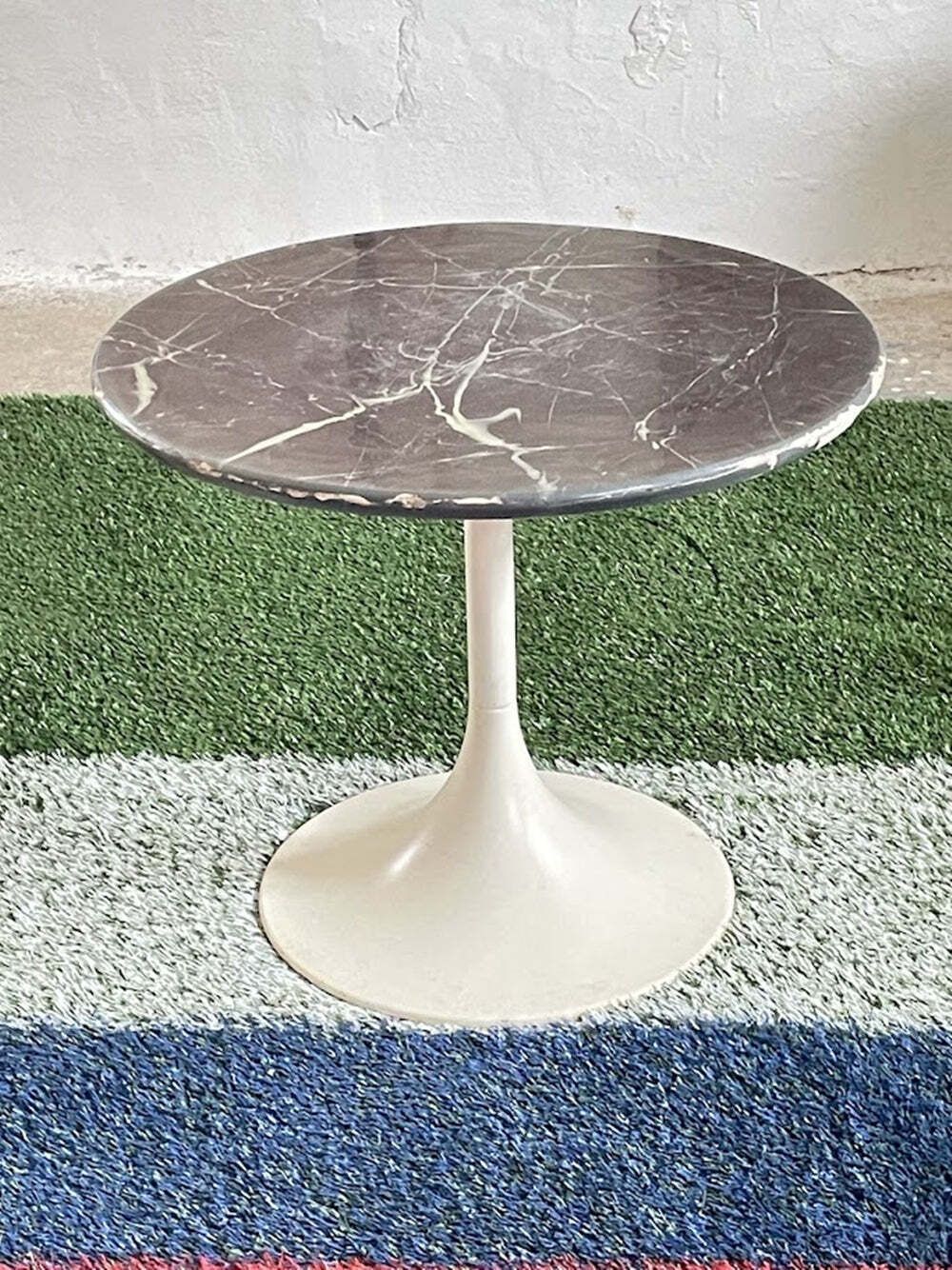 Rare Mid‑Century Ilse Möbel “Tulip” Side Table In Eero Saarinen Style photo Furniture
