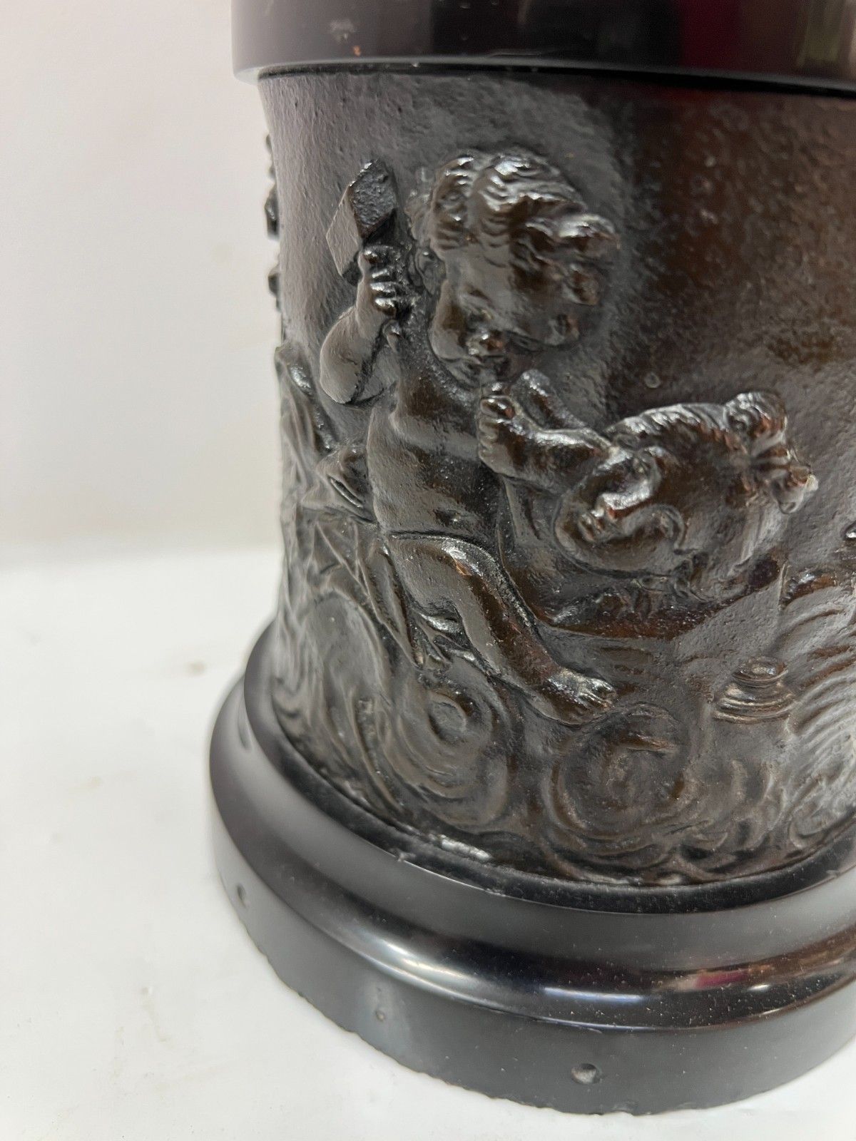 "Mercury" Bronze Group With Brown Patina. 19th Century photo buy