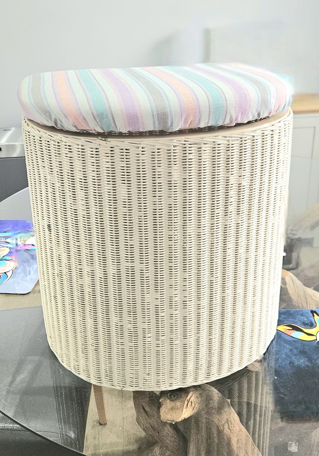 Lloyd Loom Lusty Wicker Basket photo furniture